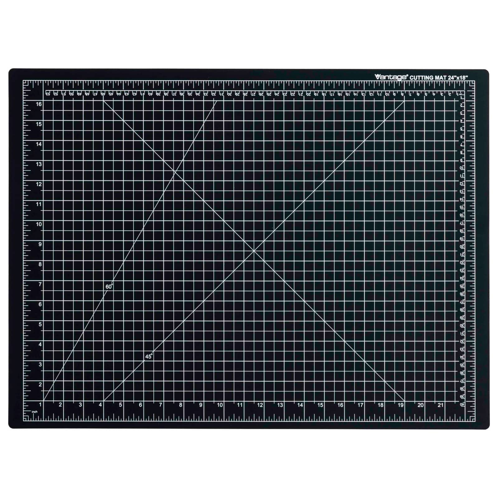 Cutting Mat with Grid 12 in x 18 in Green rm-cg – River's Edge Antiques and  Quilt Loft