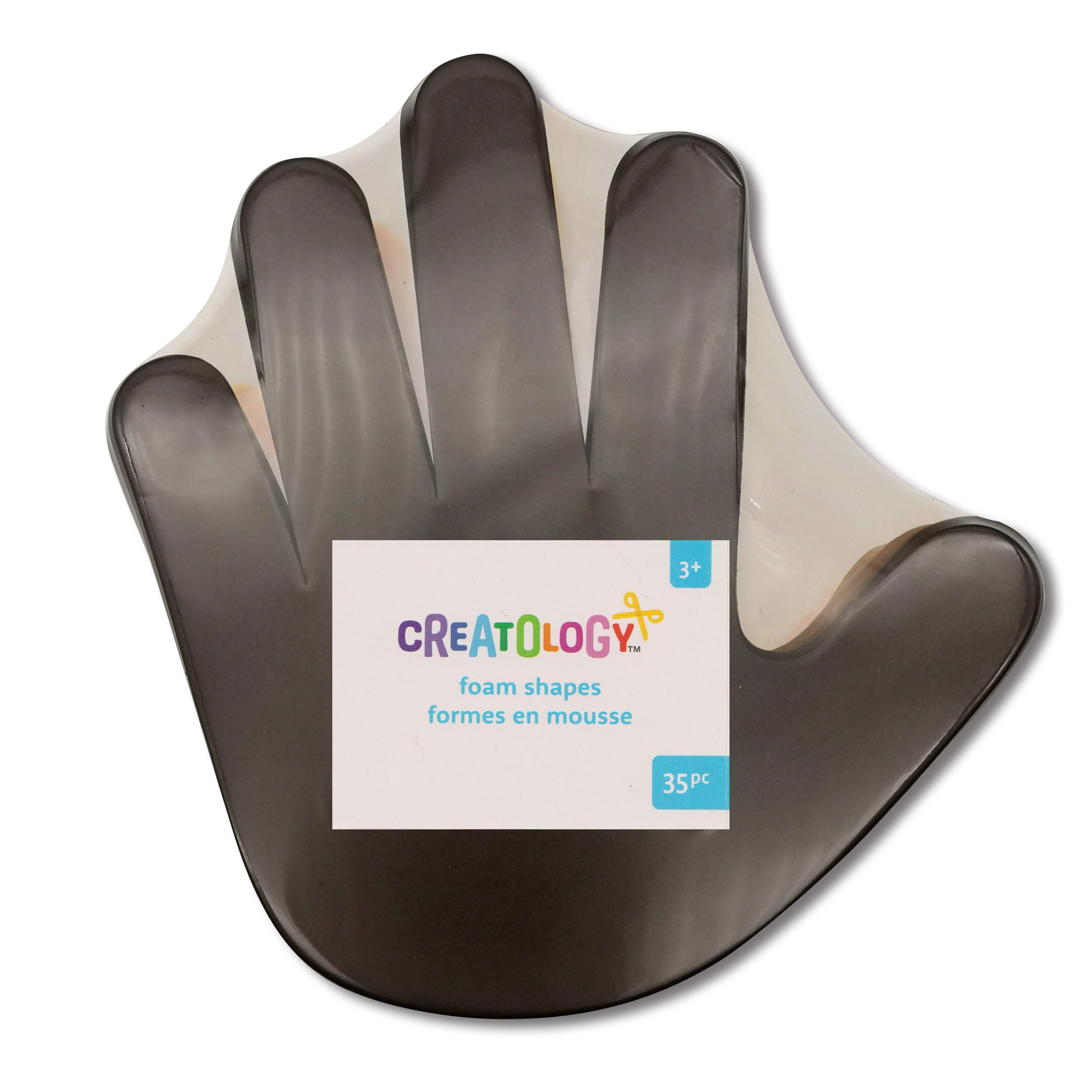 12 Packs: 35 ct. (420 total) 6.5" Natural Hand Foam Shapes by Creatology™