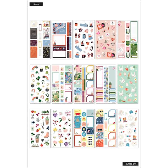 The Happy Planner® Cheerful Seasons Sticker Book | Stickers | Michaels