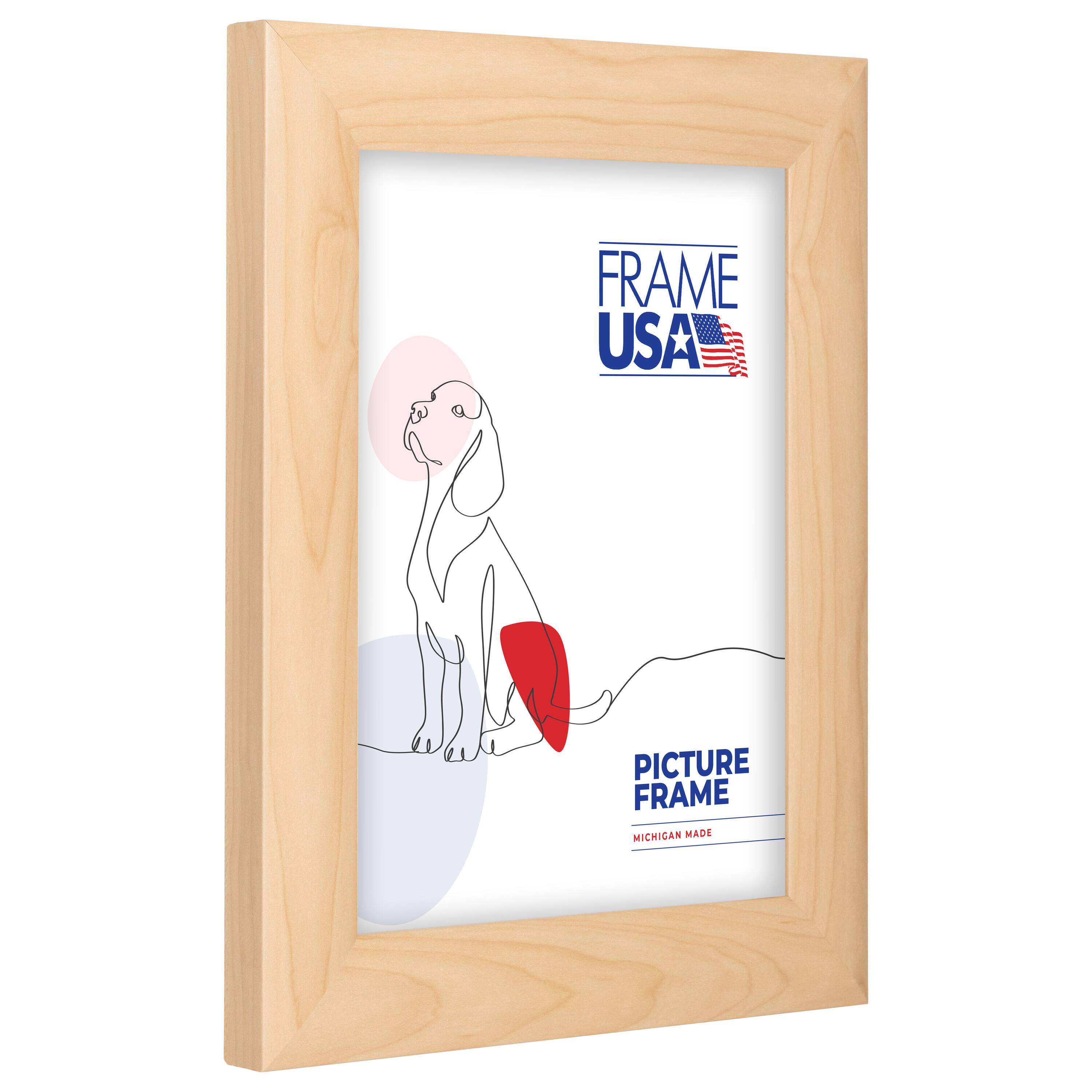 Frame USA Corporate Rounded American Maple Single Image Picture Frame