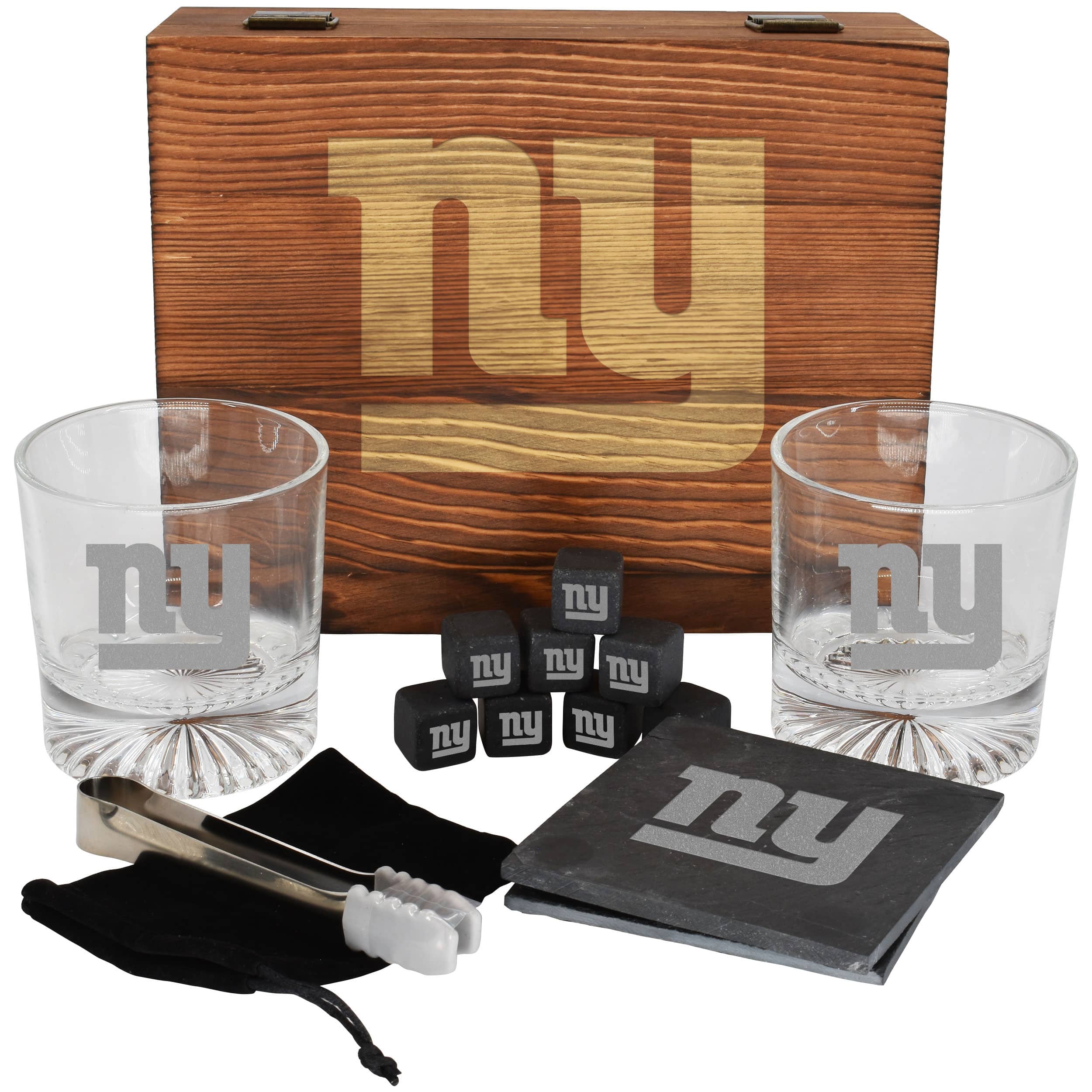 The Memory Company NFL Boxed Drinkware Set with Coasters