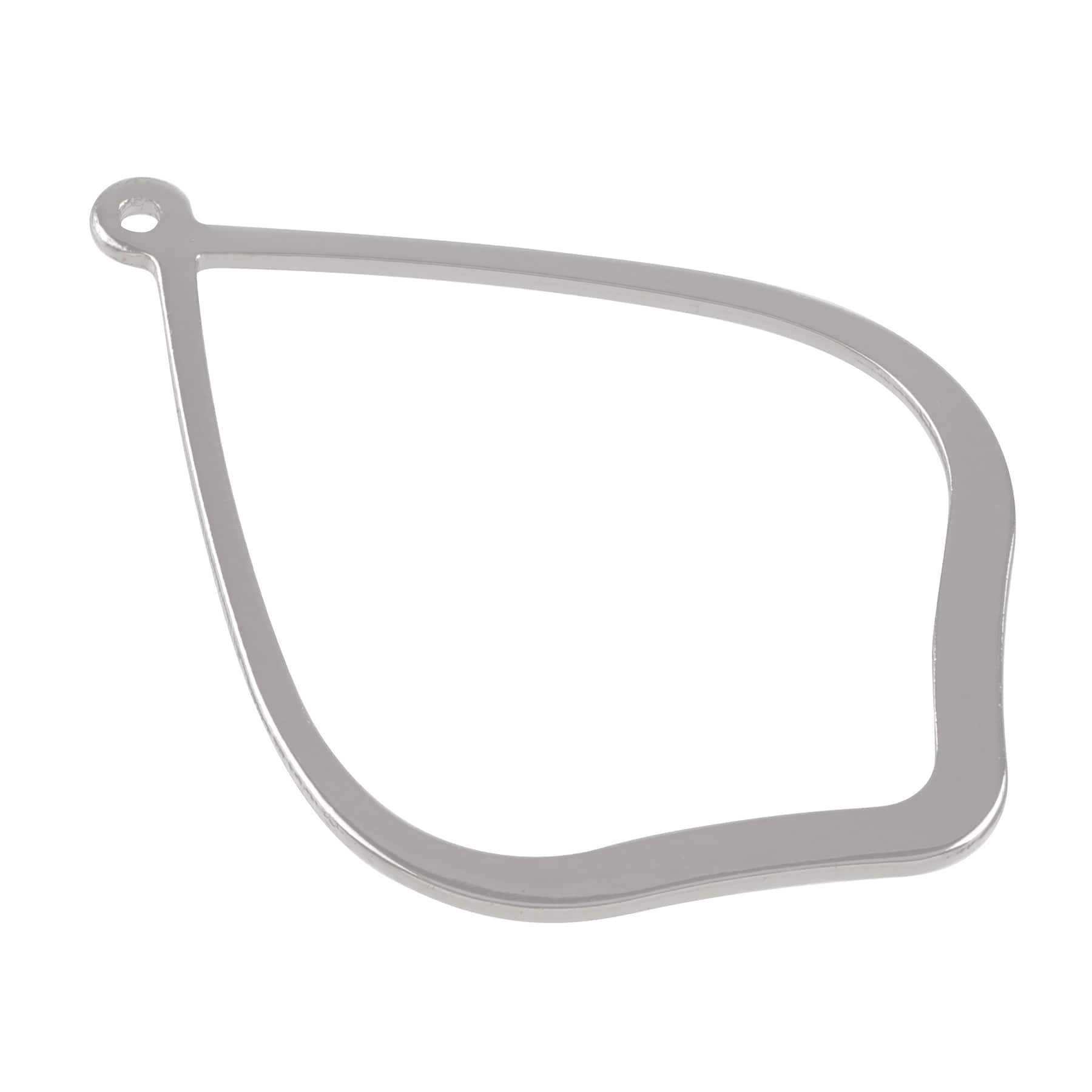 12 Packs: 8 ct. (96 total) Pear-Shaped Dangle Connectors by Bead Landing™