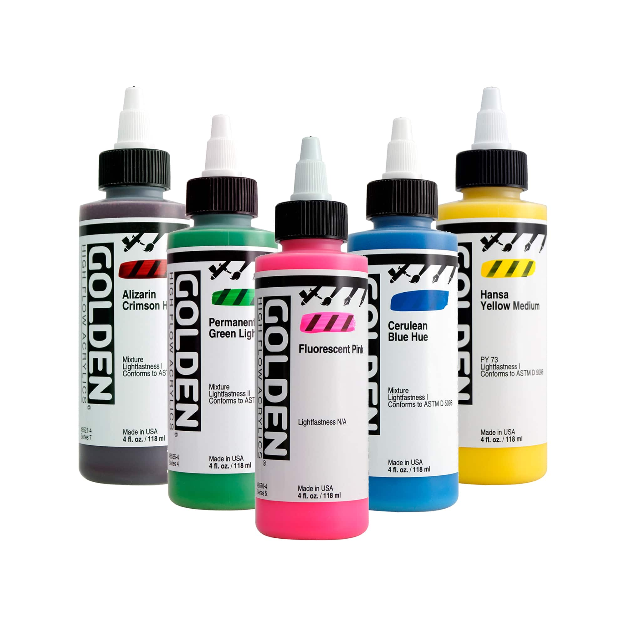 Golden® High Flow Acrylics, 4oz. | Michaels