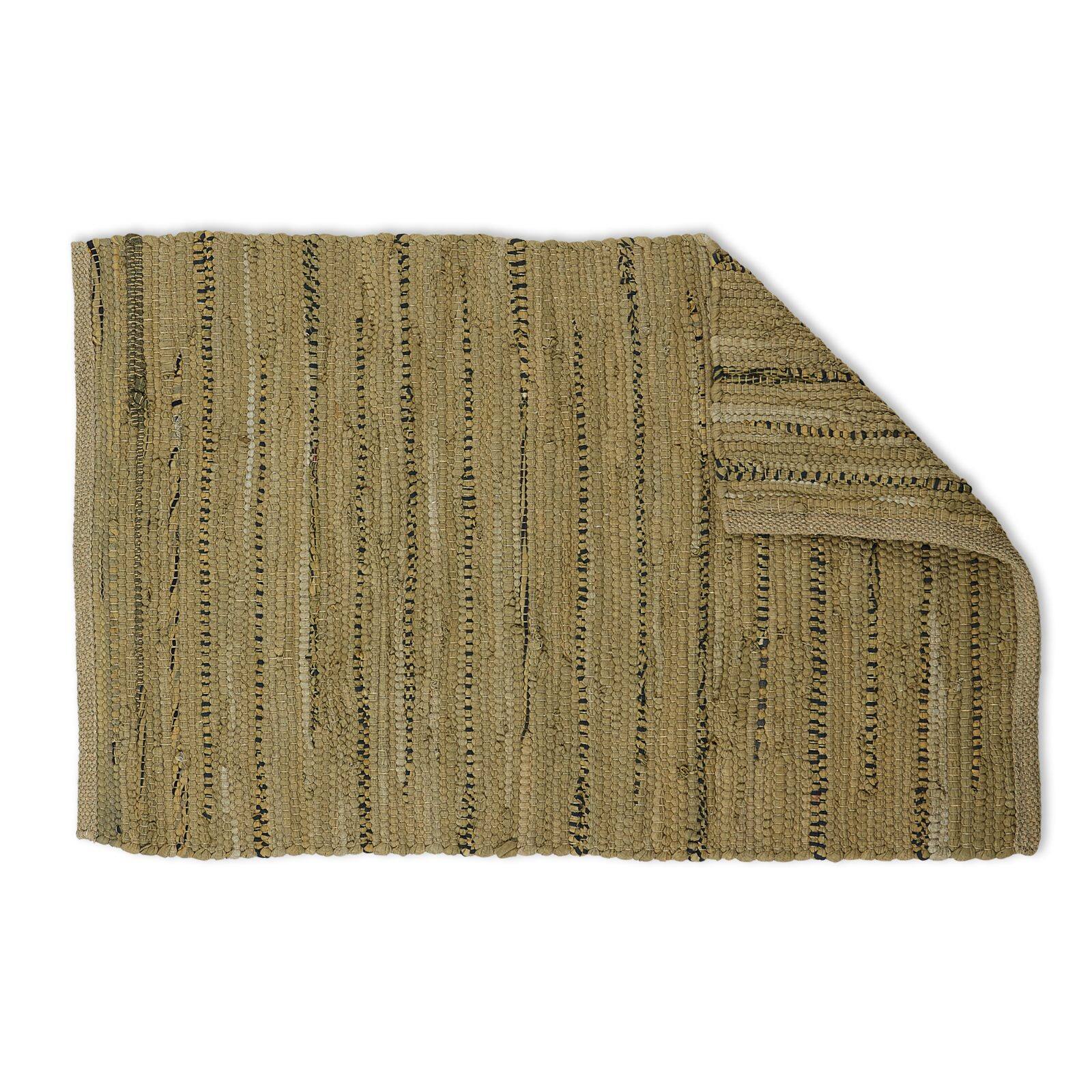 DII&#xAE; Multi Brown Rag Rug