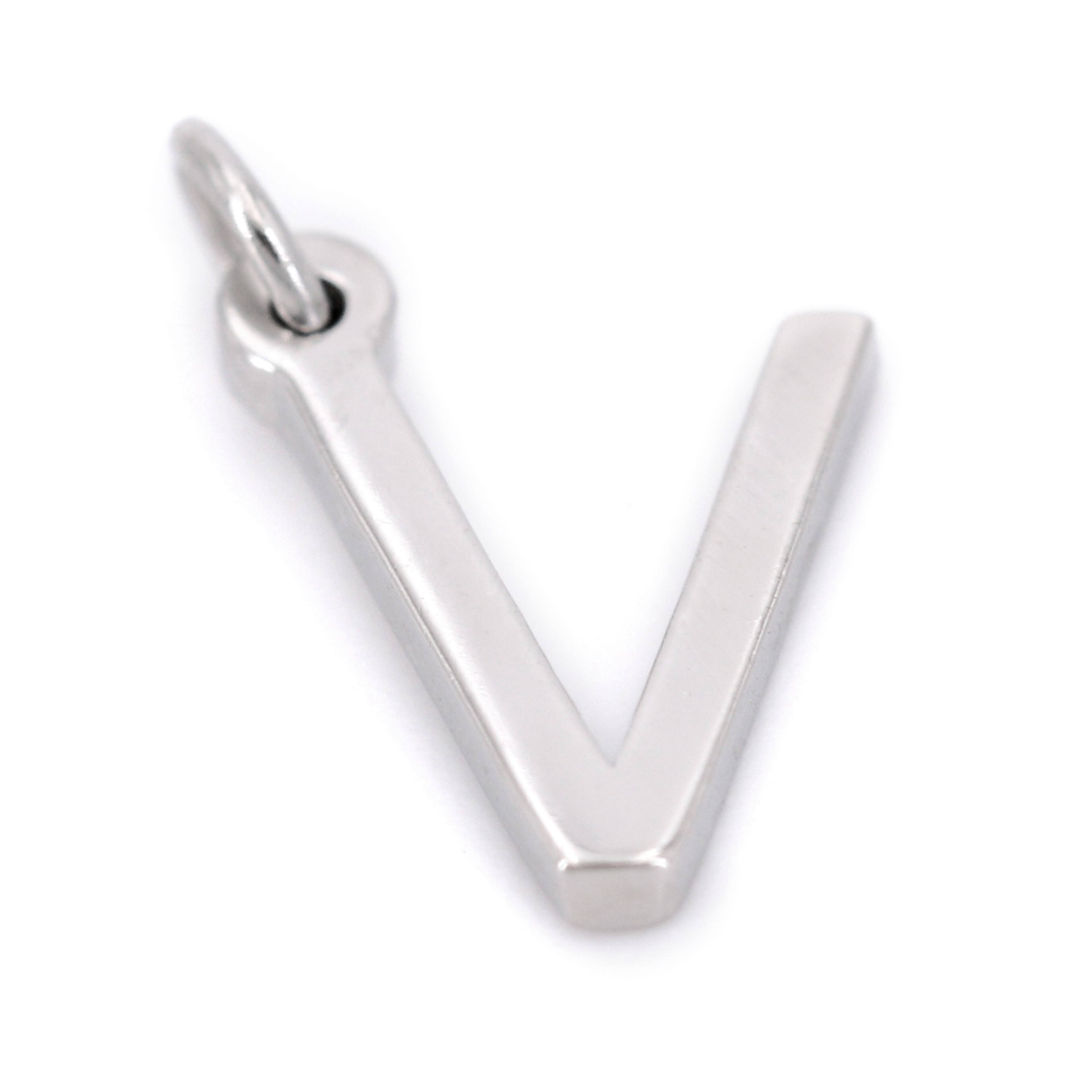 12 Pack: Sterling Silver Alphabet Charm by Bead Landing&#x2122;