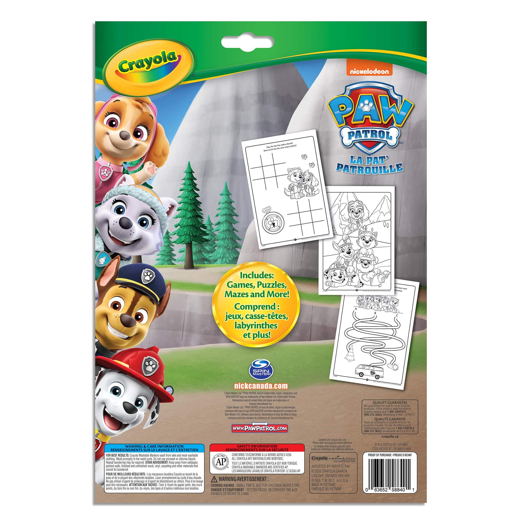Crayola&#xAE; PAW Patrol&#x2122; Colouring &#x26; Activity Pad