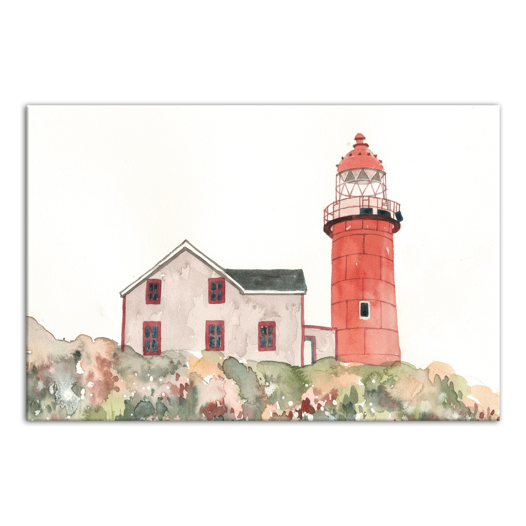 Coastal Lighthouse 24" x 16" Canvas Wall Art
