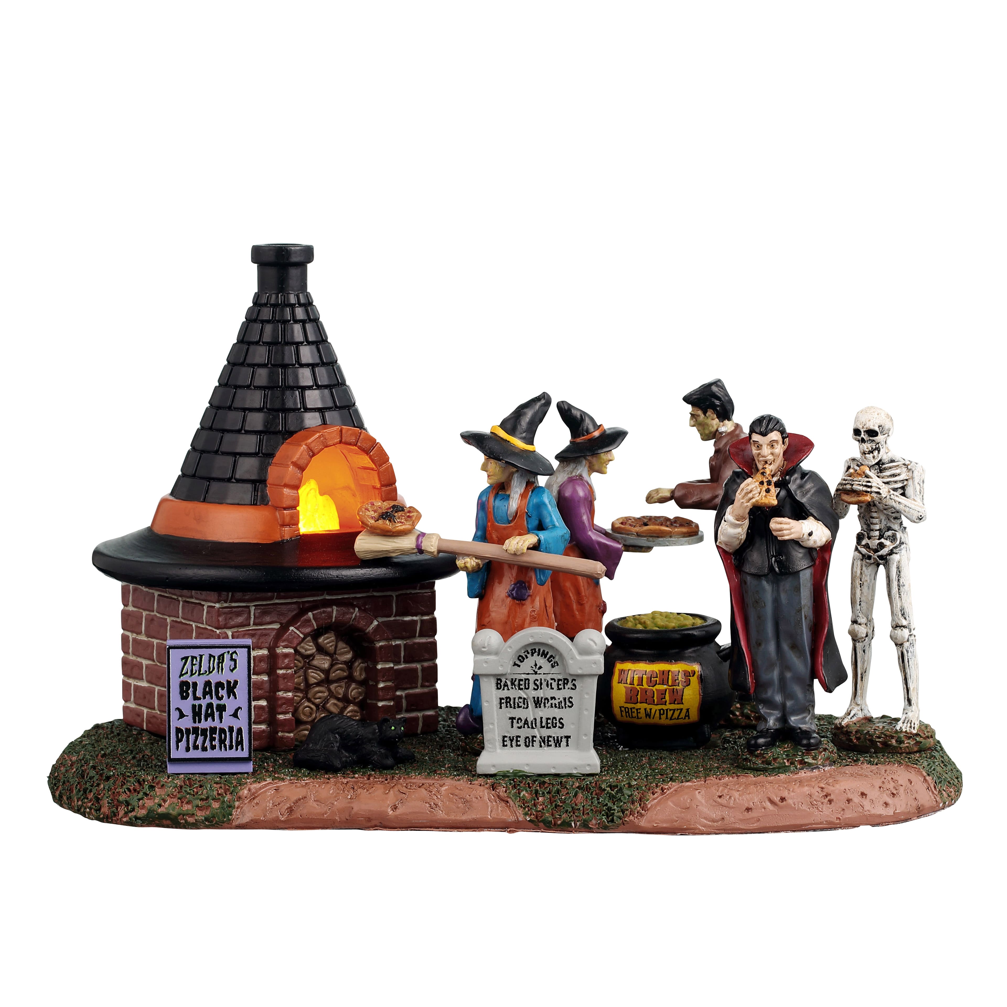 Lemax® Spooky Town® Zelda's Black Hat Pizzeria