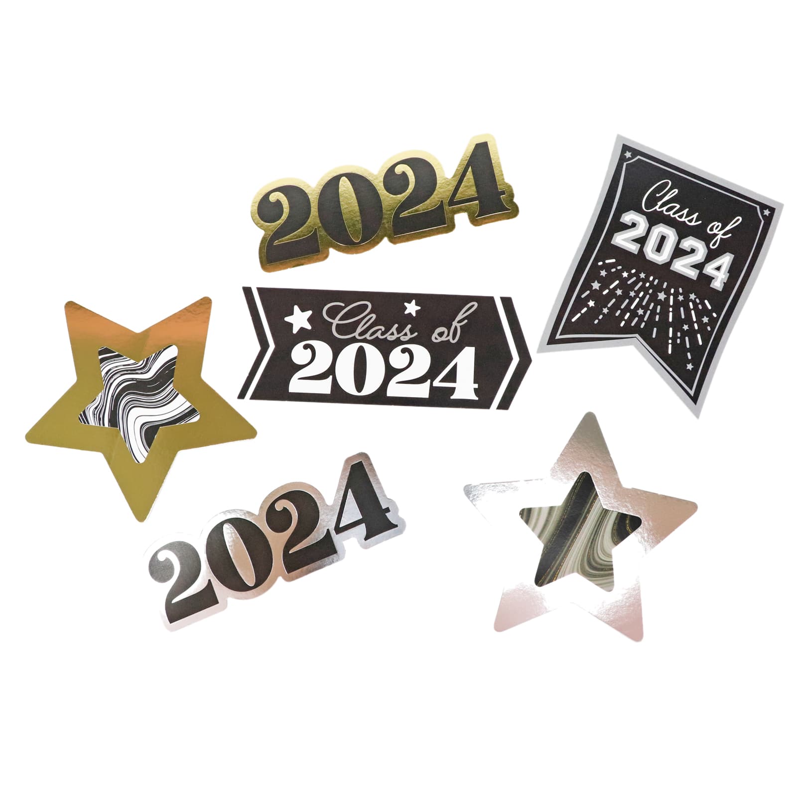 Graduation Class of 2024 Die Cut Stickers by Recollections&#x2122;