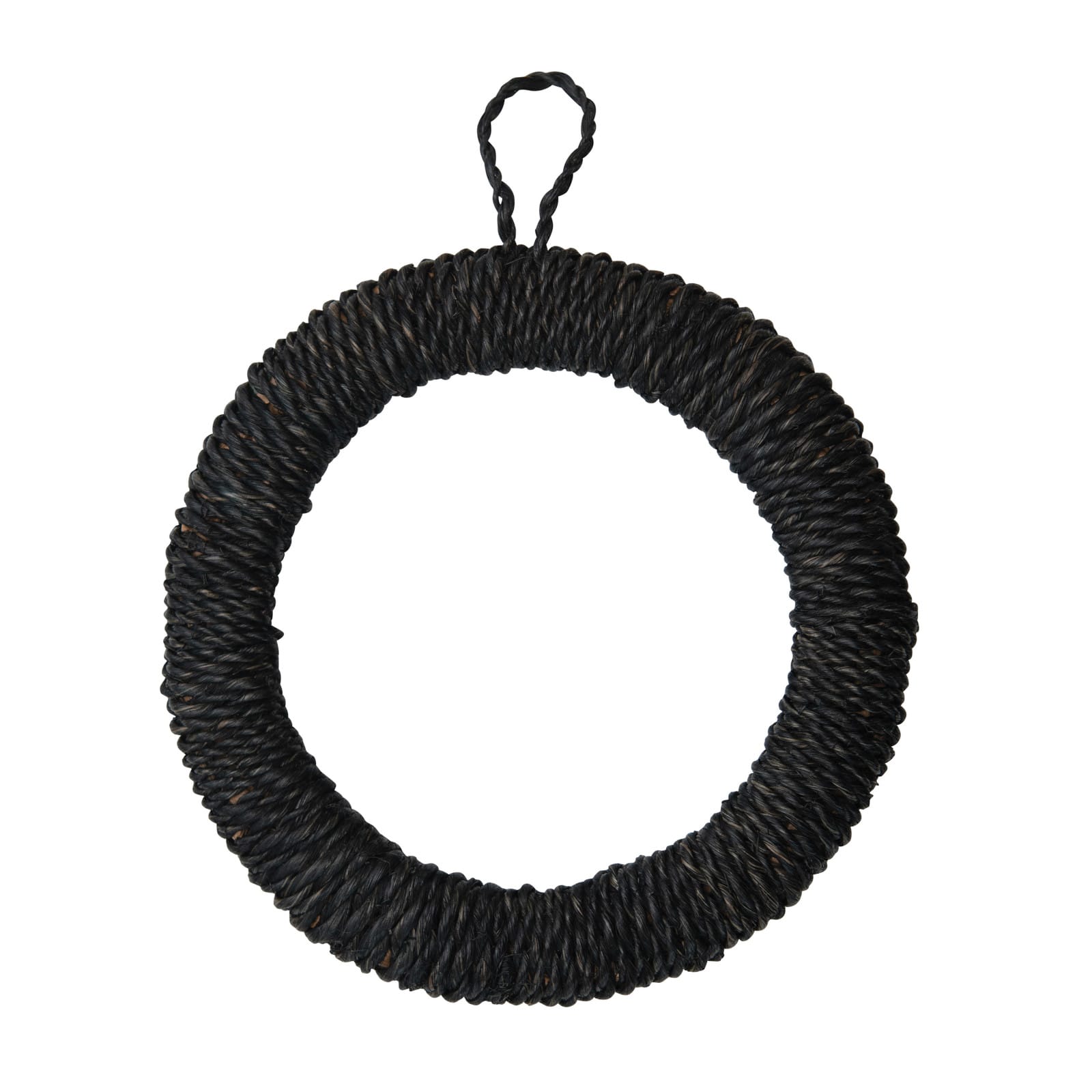 Hello Honey® Unique Round Hand-Woven Abaca Rope Trivet with Hanger