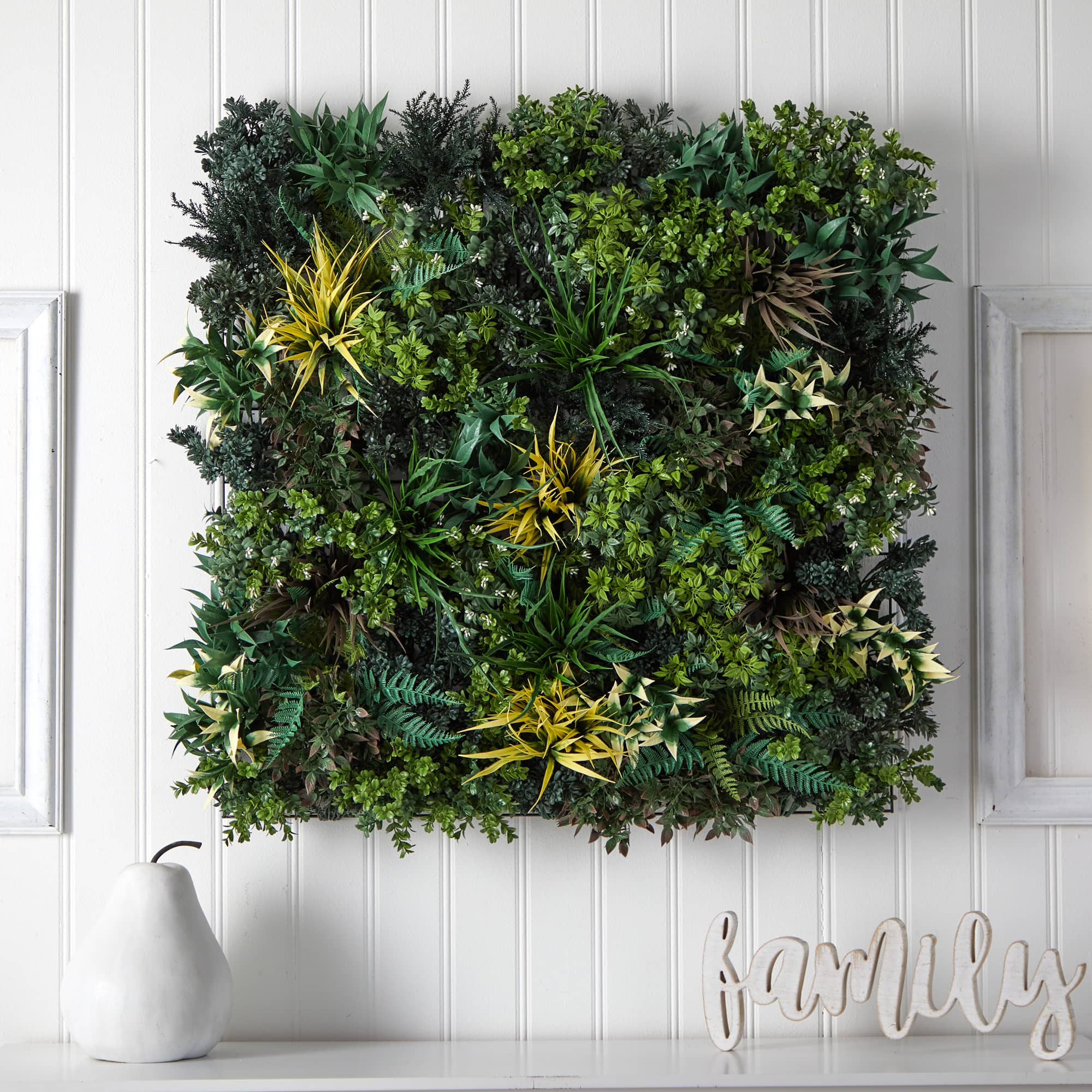 3ft. Greenery &#x26; Fern Wall Panel