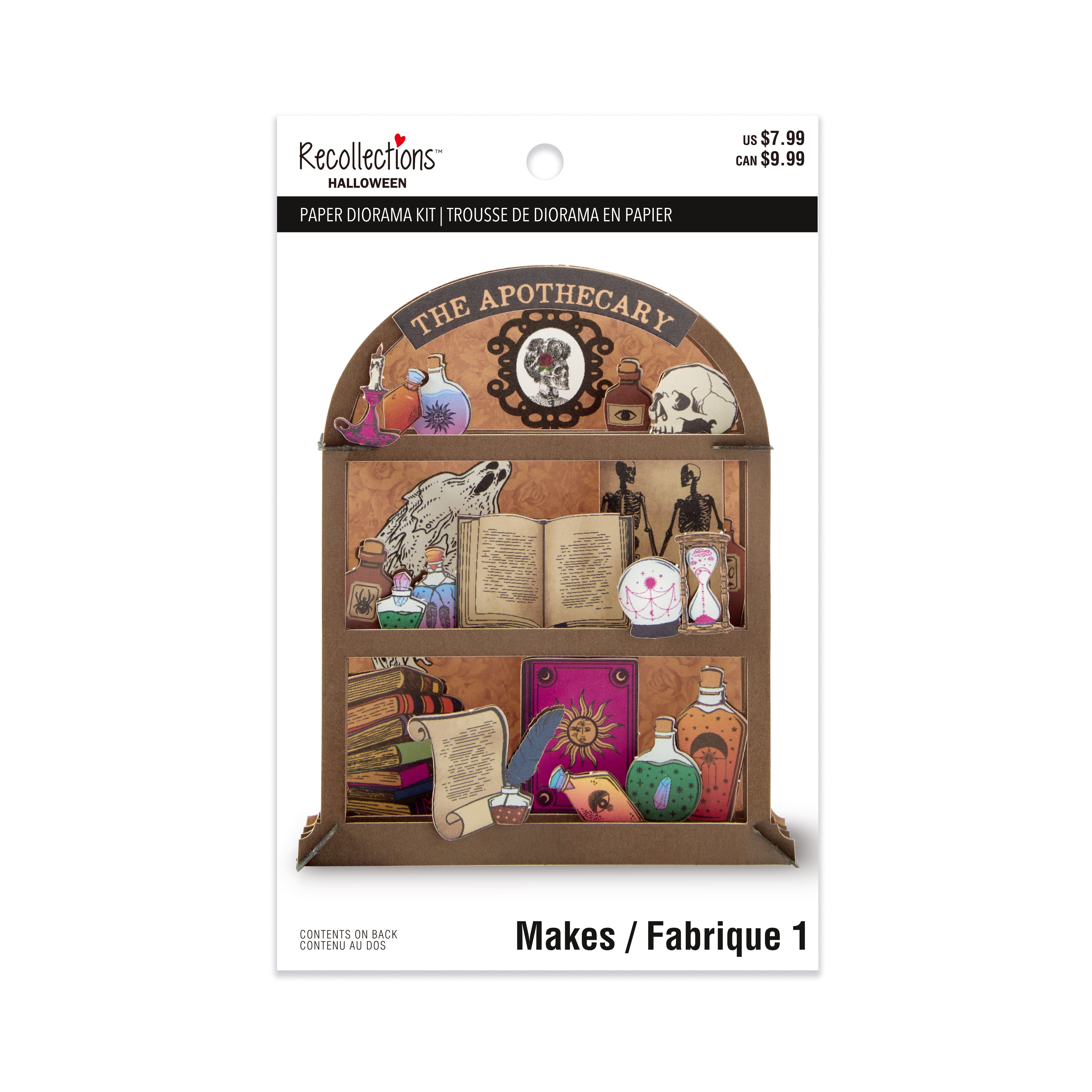 The Apothecary Shelf Paper Diorama Kit by Recollections™