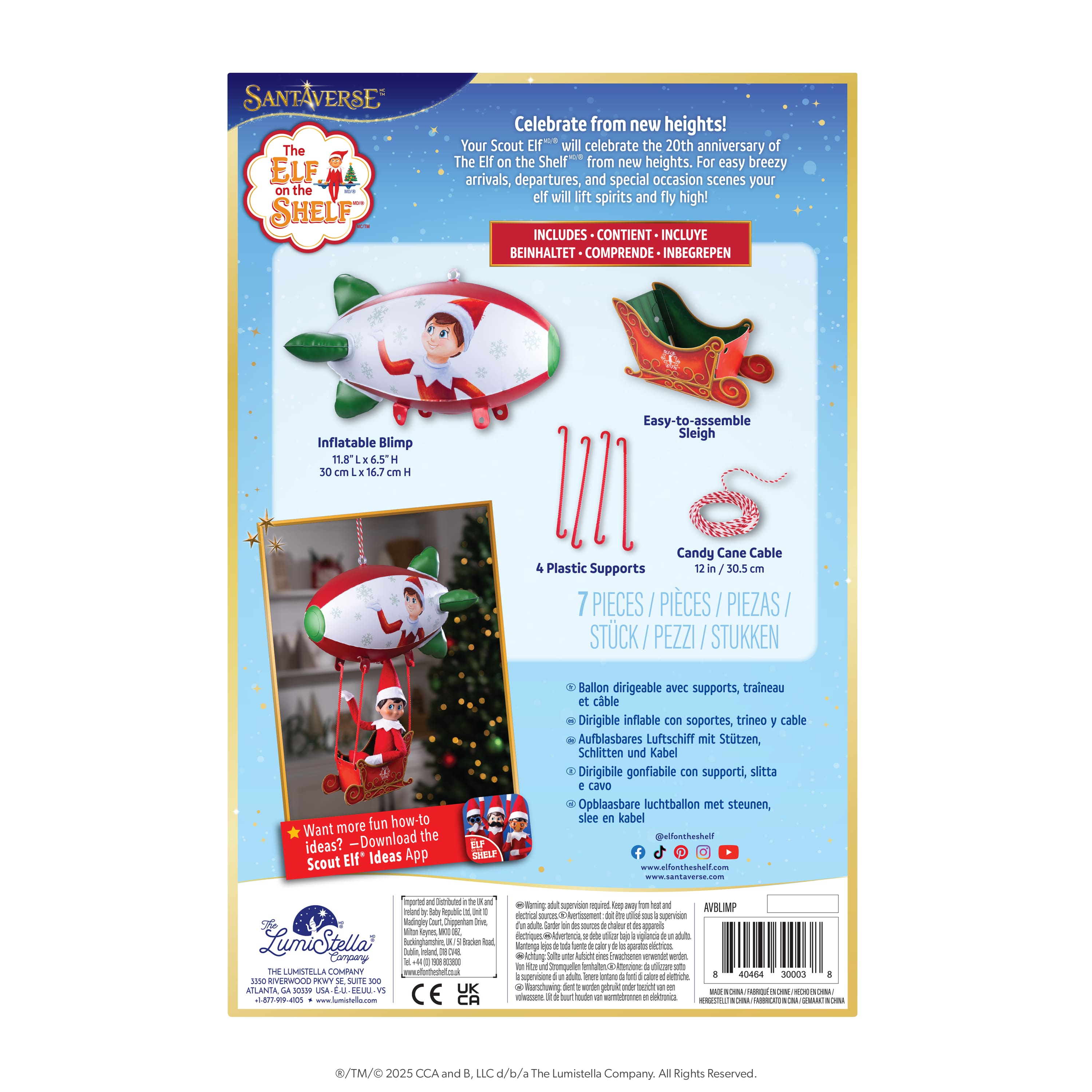 The Elf on the Shelf&#xAE; Peppermint Blimp Ride