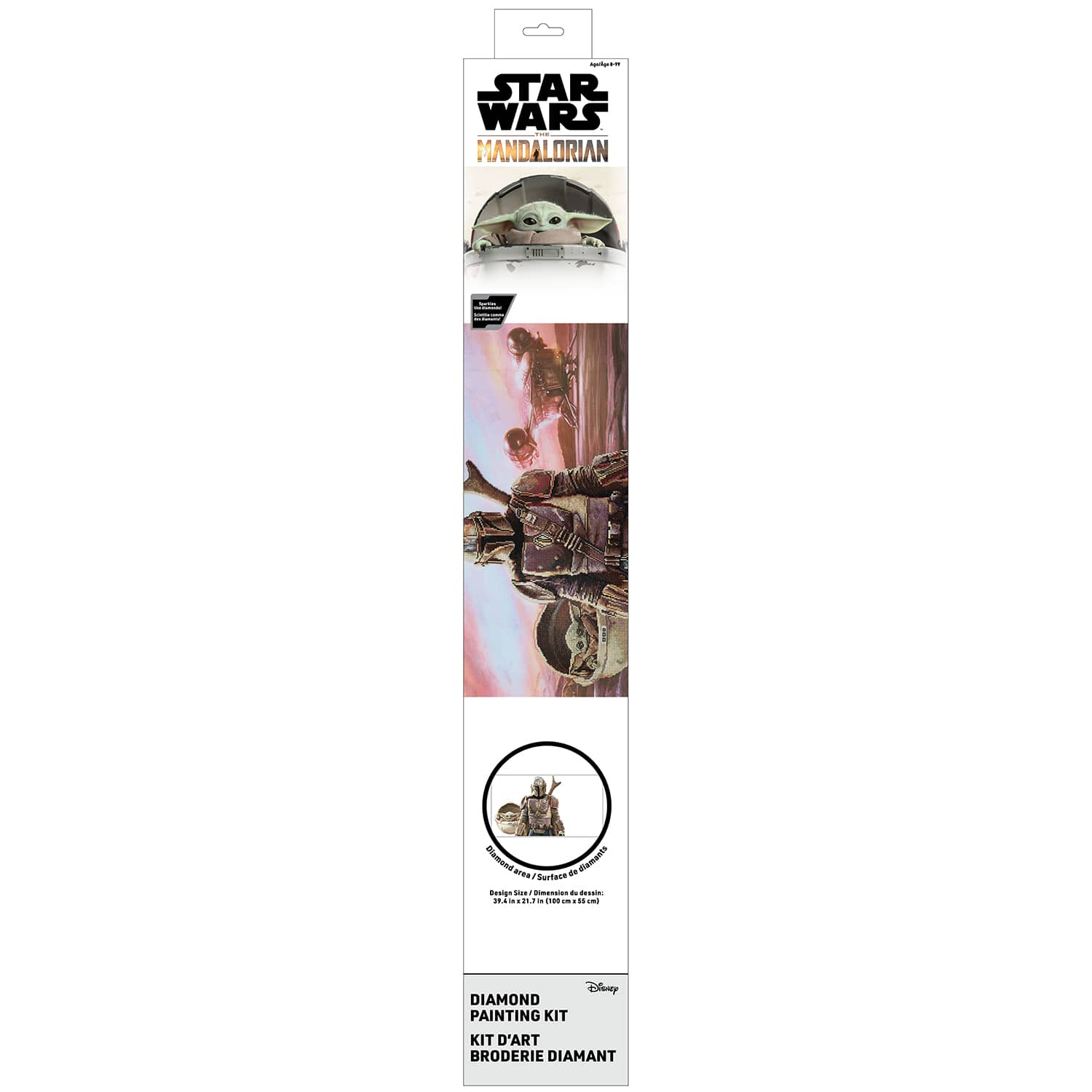 Camelot&#xAE; Dots The Mandalorian Panorama Diamond Painting Kit