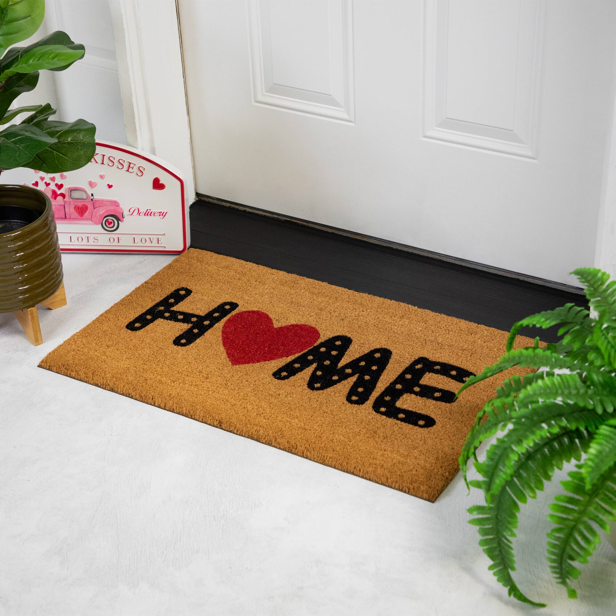 Home Heart Doormat