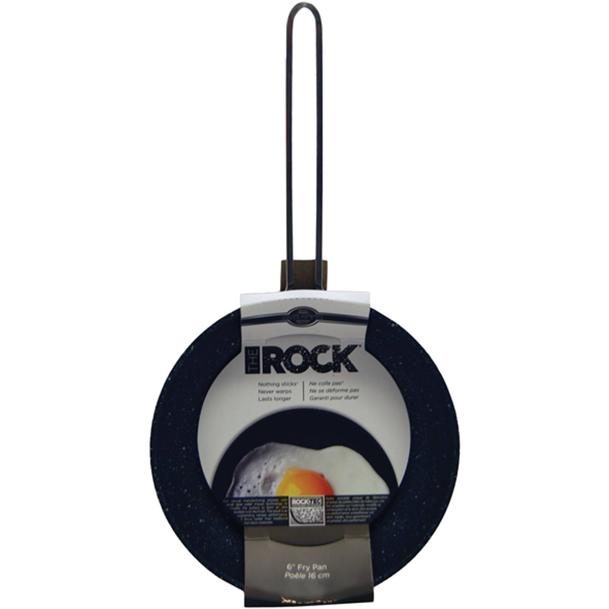 The Rock® by Starfrit® 6.5" Fry Pan with Stainless Steel Wire Handle