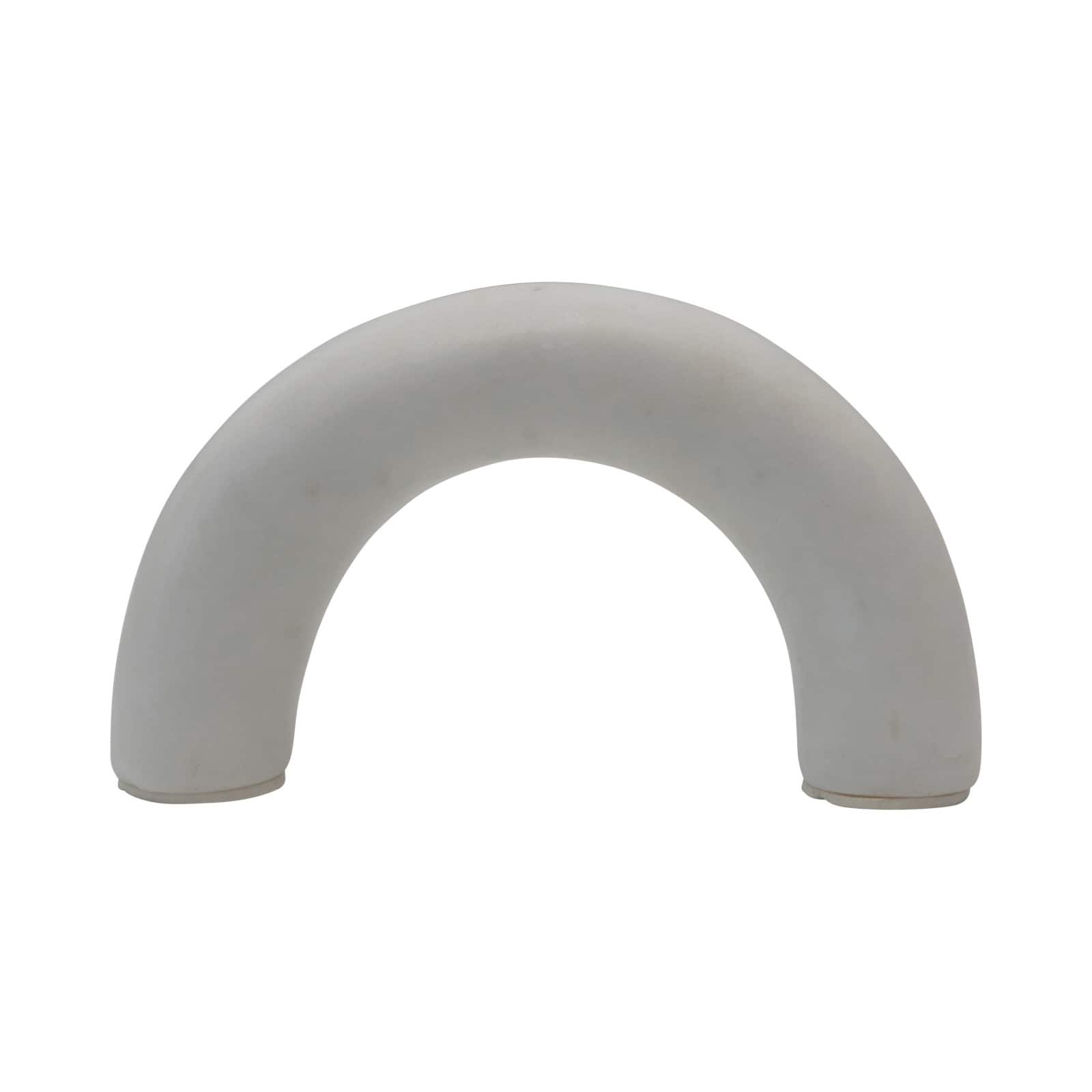 Hello Honey® 5" Contemporary Arch Decorative Marble Accent Décor