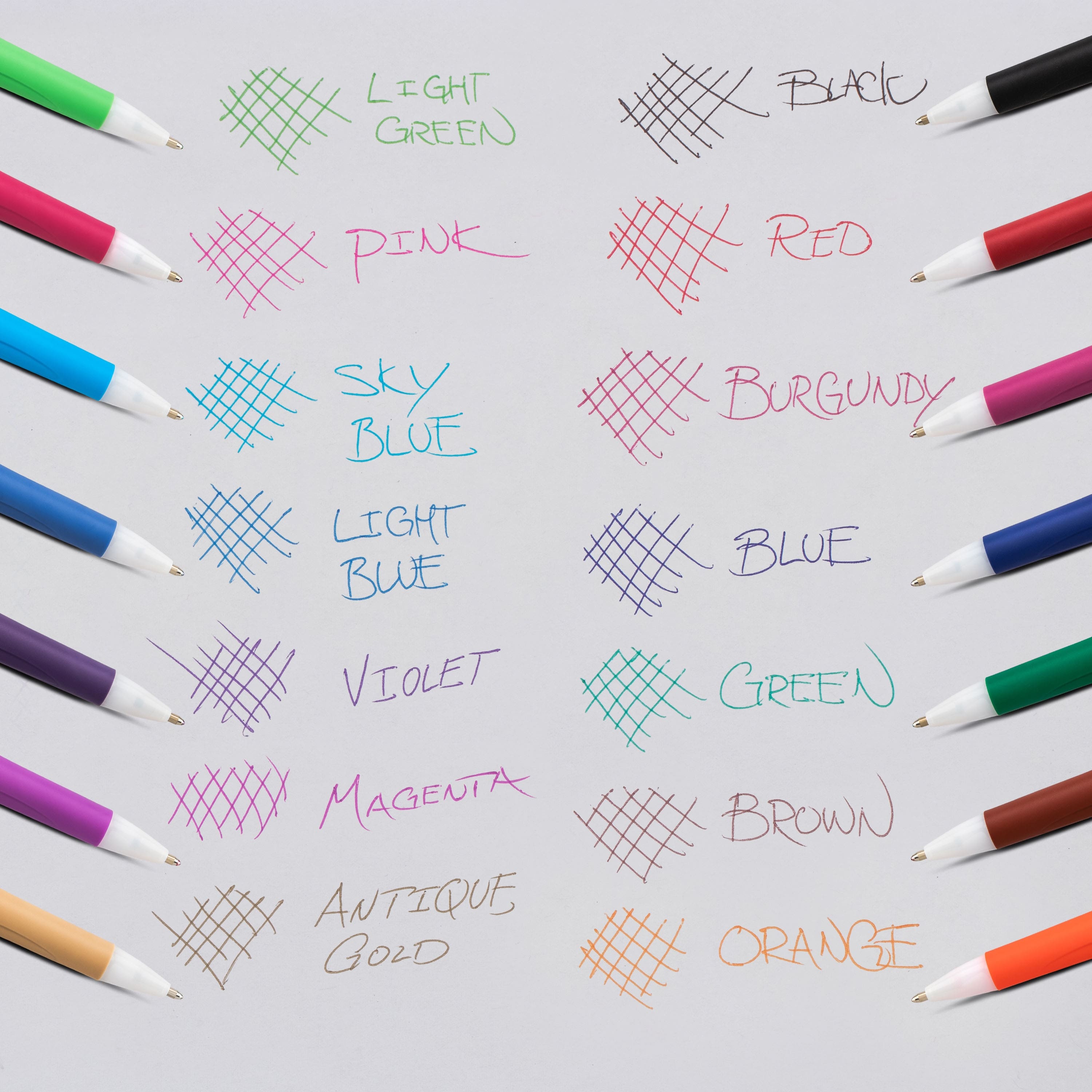 Pentel&#xAE; GlideWrite Assorted Colors Ballpoint Pen