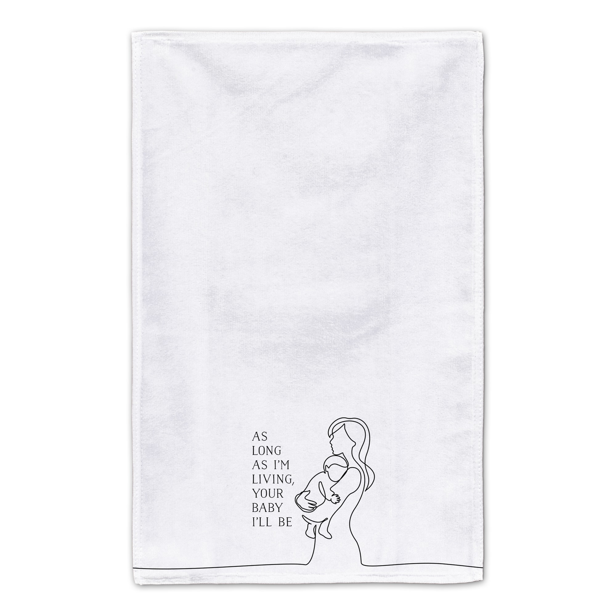 Your Baby I'll Be Tea Towel Set