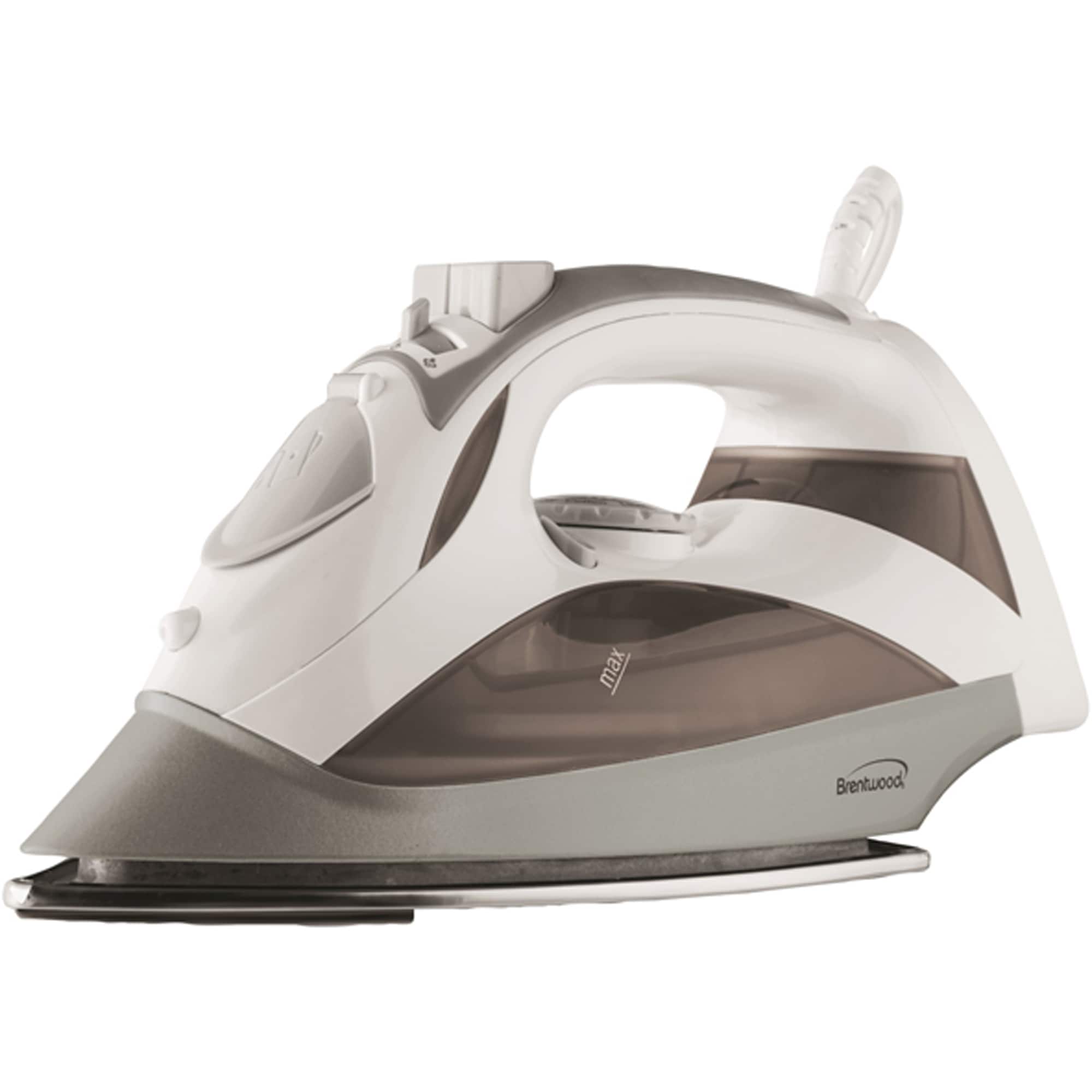 Brentwood&#xAE; White Steam Iron with Auto Shutoff