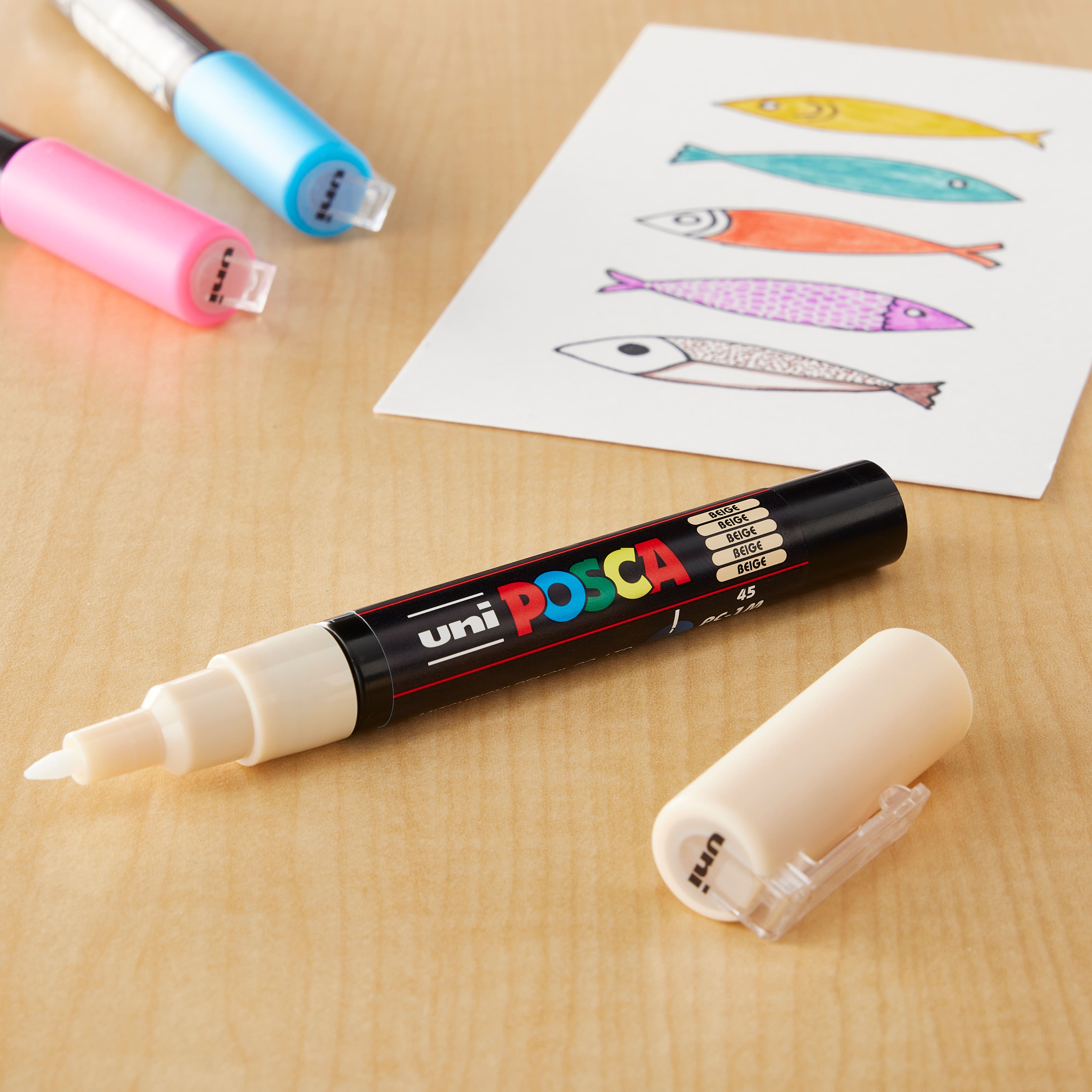 Marqueur de peinture à pointe ogive très fine PC-1M Uni Posca