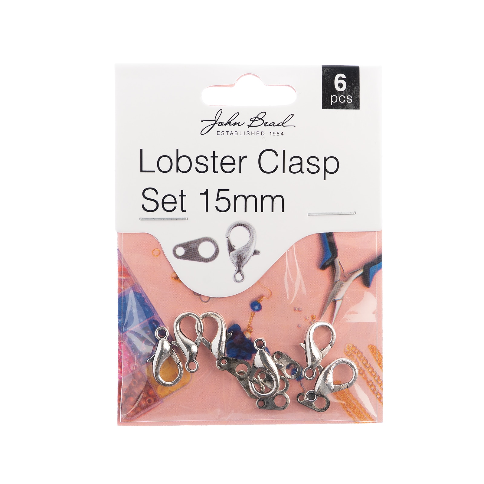 John Bead Must Have Findings 15mm Lobster Clasps