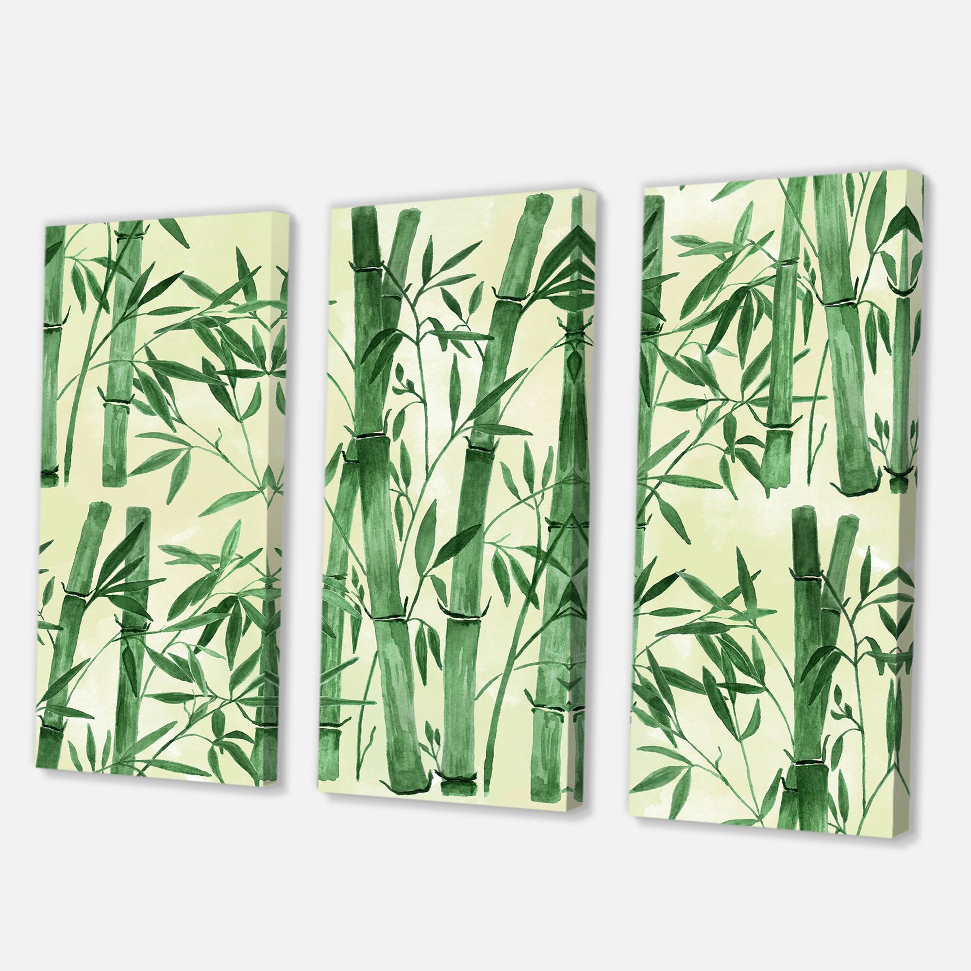 Designart - Bamboo Branches In The Forest I