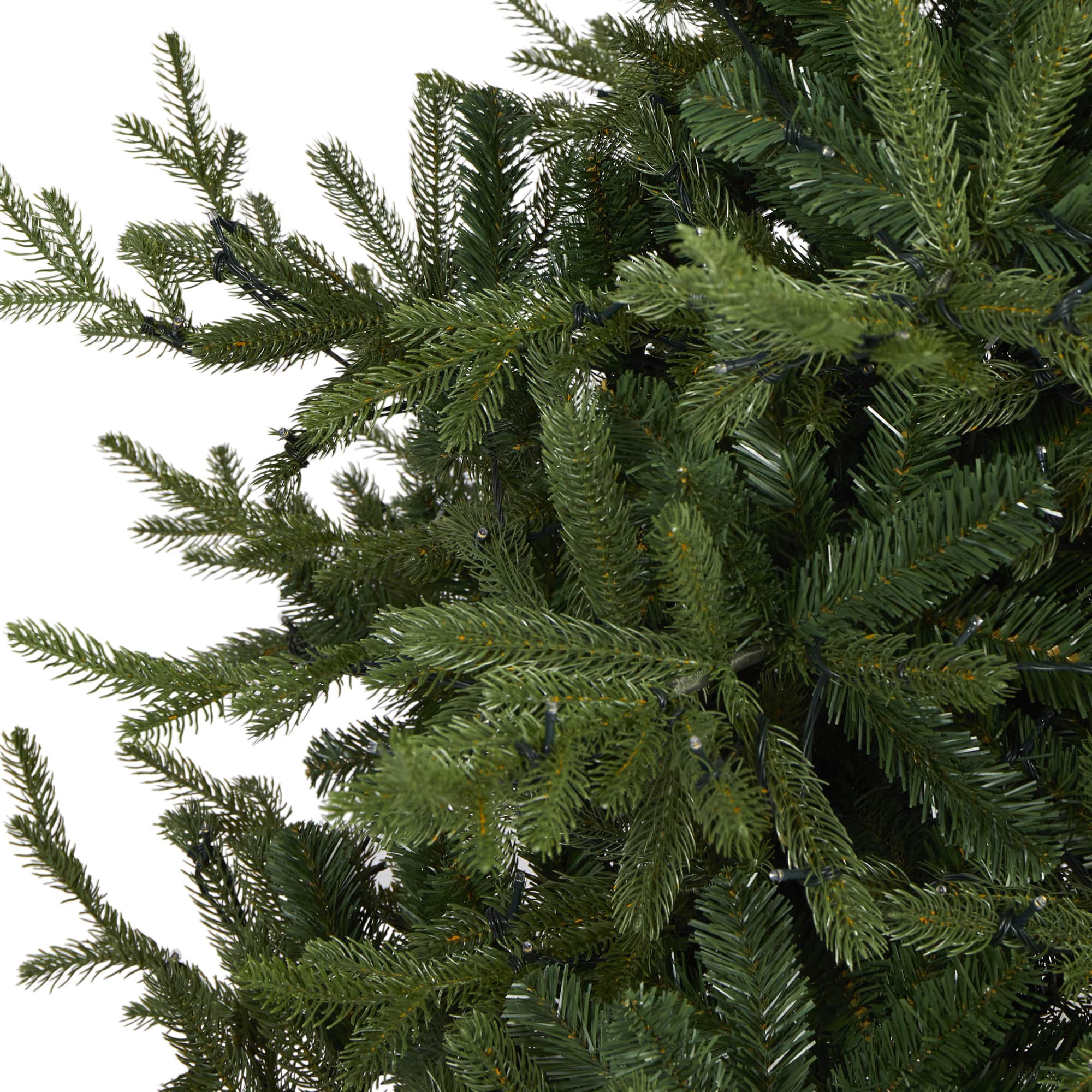 7ft. Pre-Lit Swedish Fir Artificial Christmas Tree with Warm White LED Lights