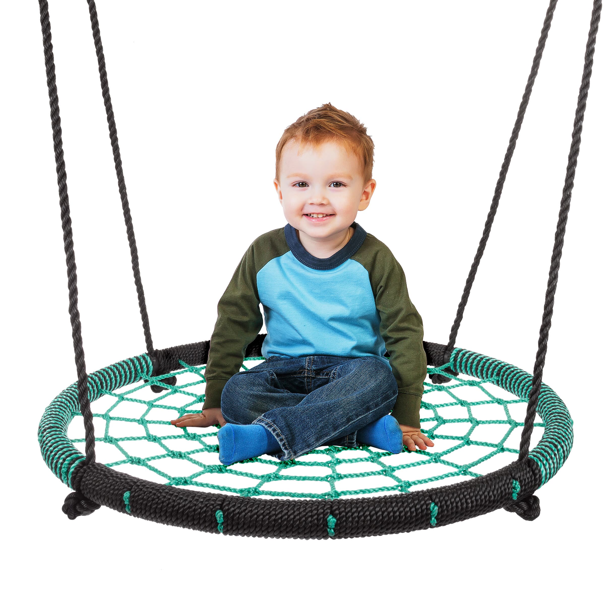 Toy Time 40&#x22; Spider Web Tree Swing