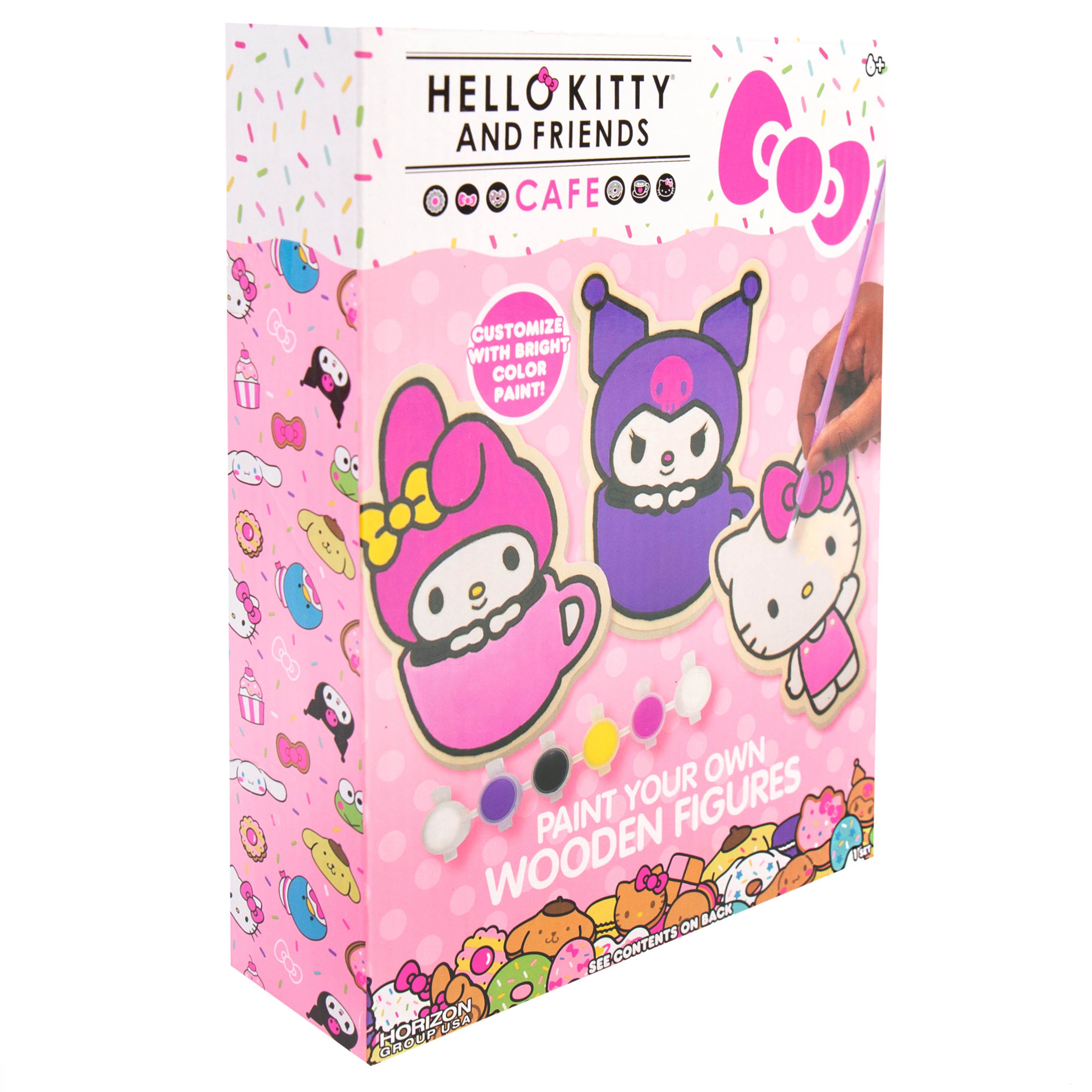 Hello Kitty Paintable Figurines Kit