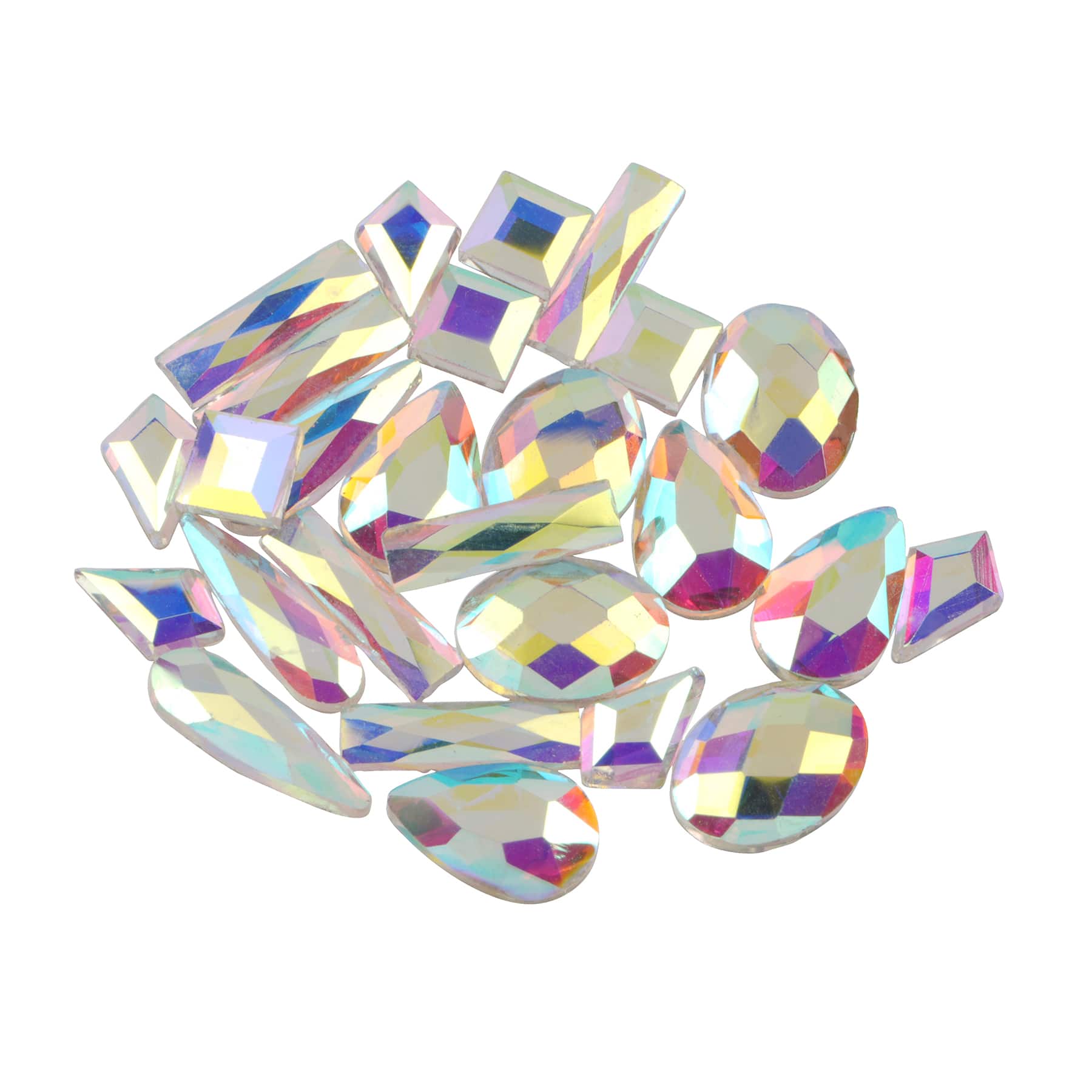 Jewel Shapes Glass Flatback Rhinestones by Bead Landing&#x2122;