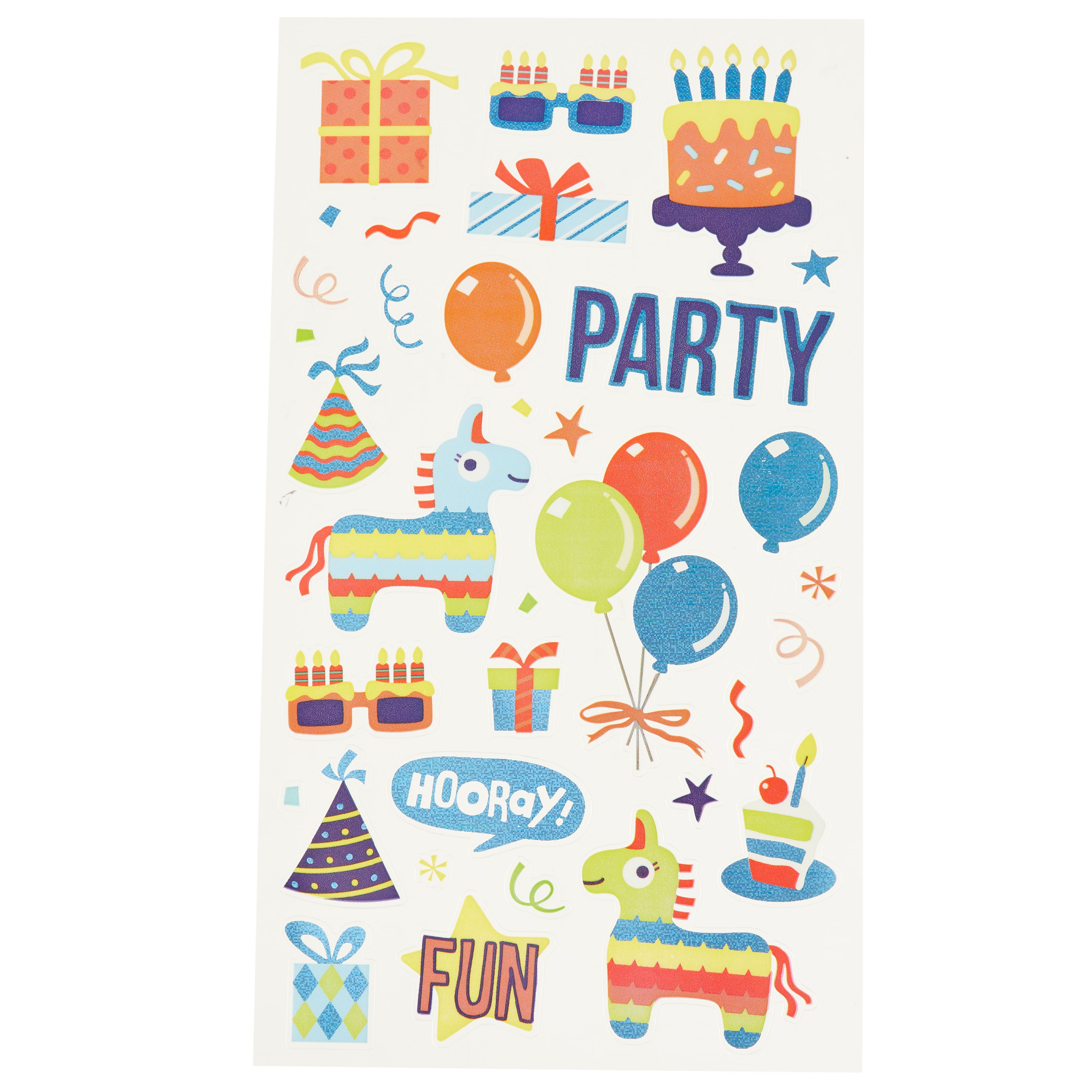 Birthday Party Stickers by Recollectionsâ„¢ | Michaels