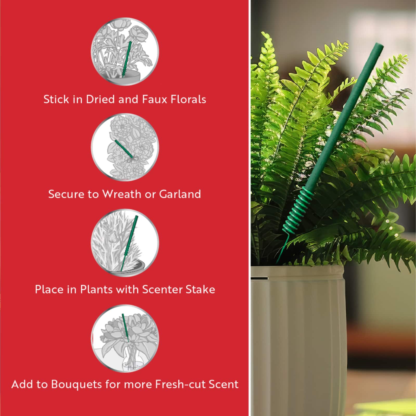 Scentsicles Stick Sun-Soaked Lavender and Honeysuckle Rose, 2 pack of 6