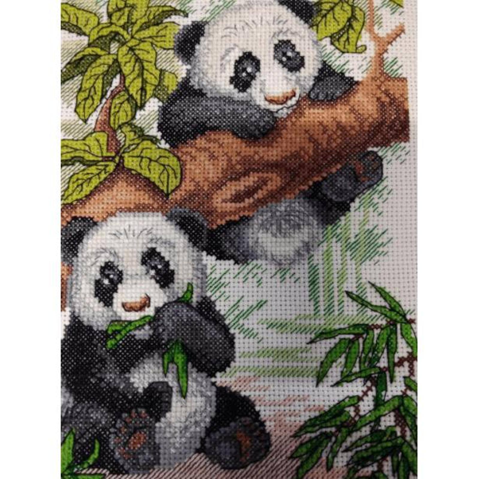 MP Studia Pandas Cross Stitch Kit