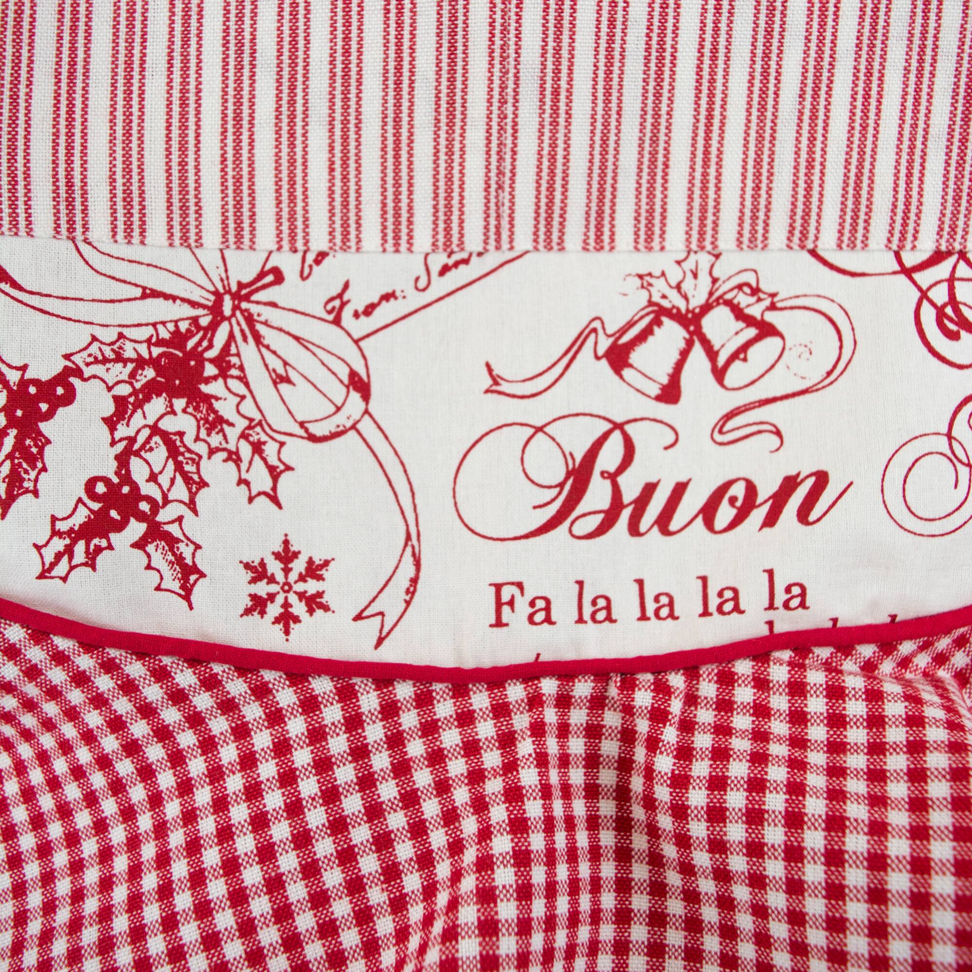 DII&#xAE; Vintage Christmas Ruffle Apron