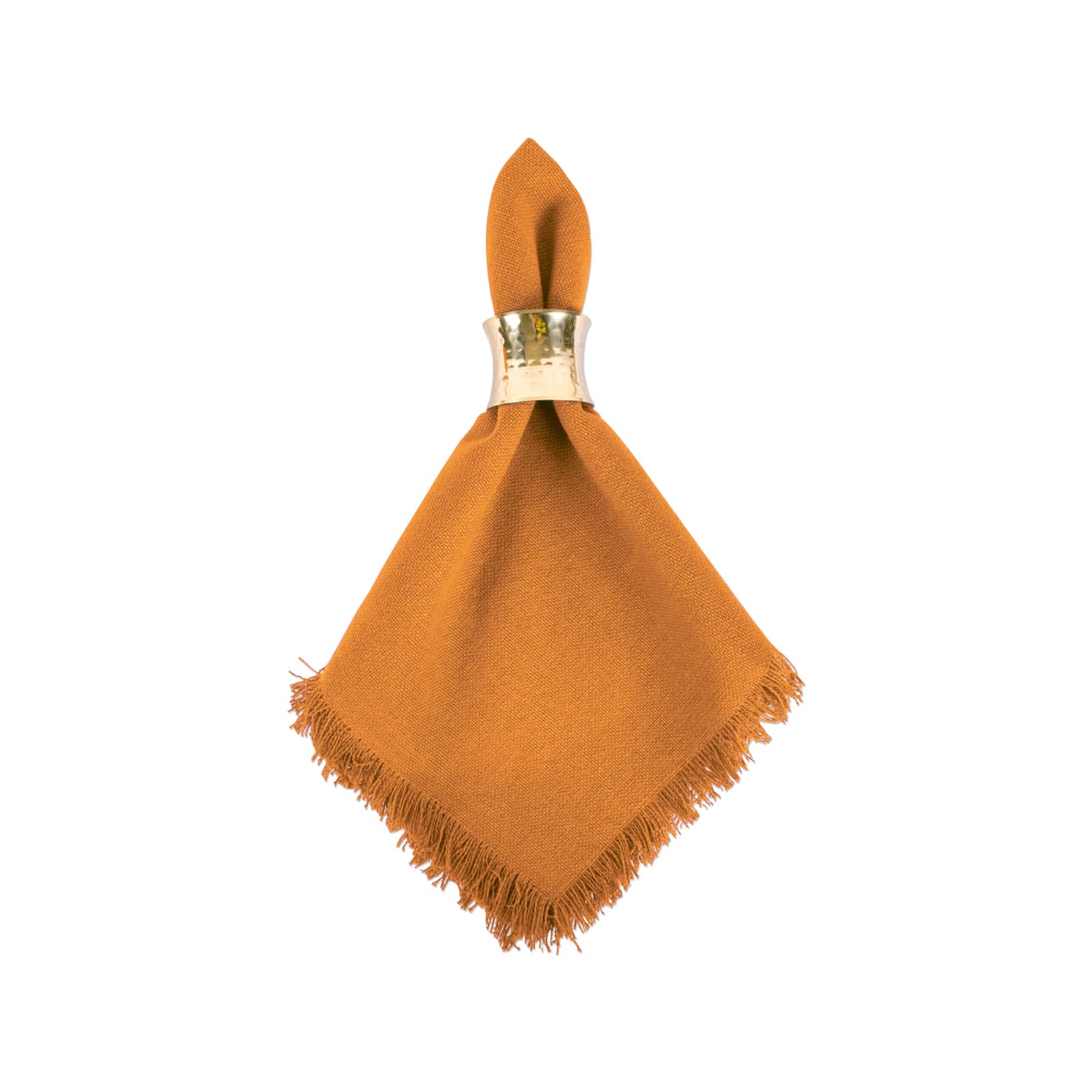 DII&#xAE; Solid Heavyweight Fringed Napkins, 6ct.