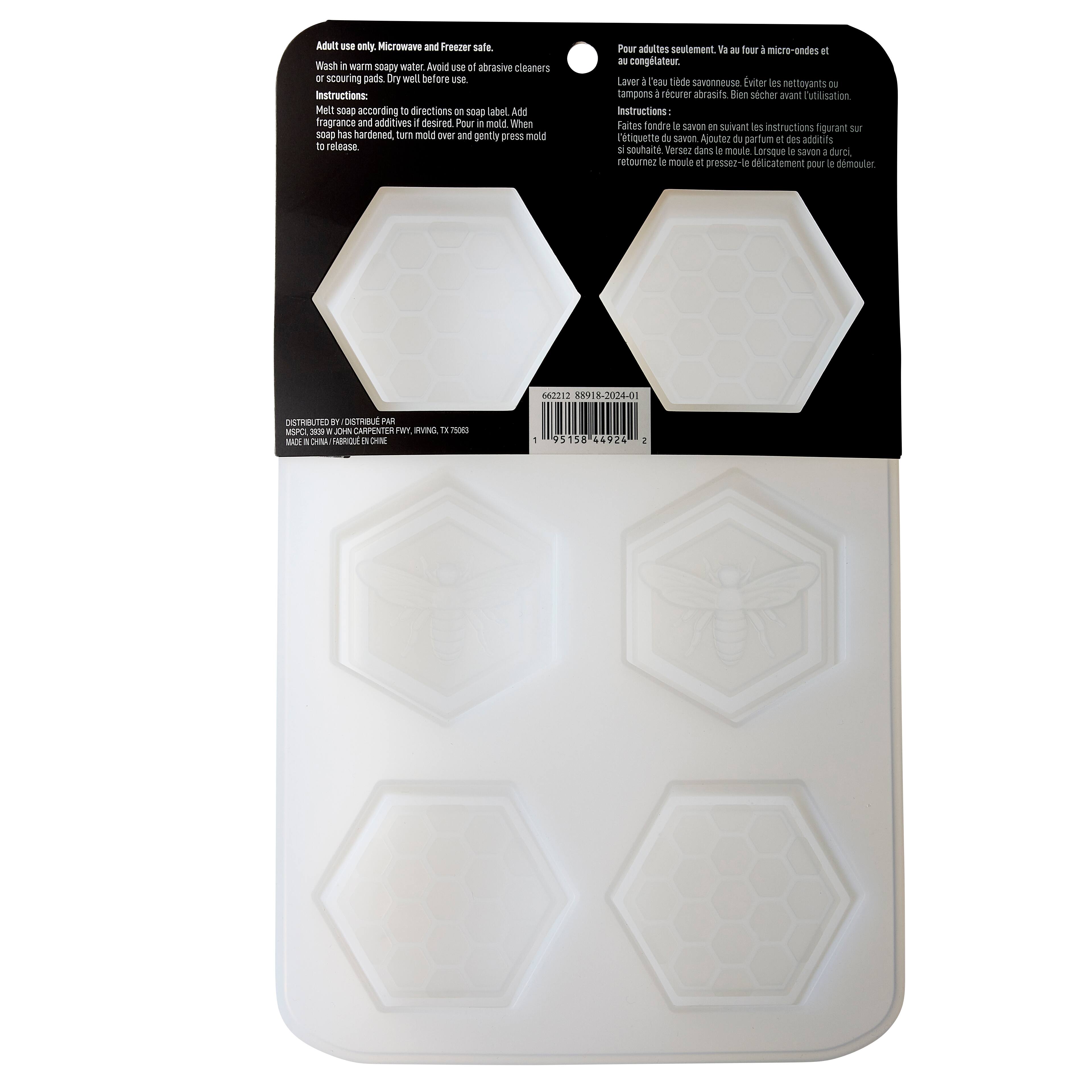 12 Pack: Silicone Honeycomb Soap Mold by Make Market®