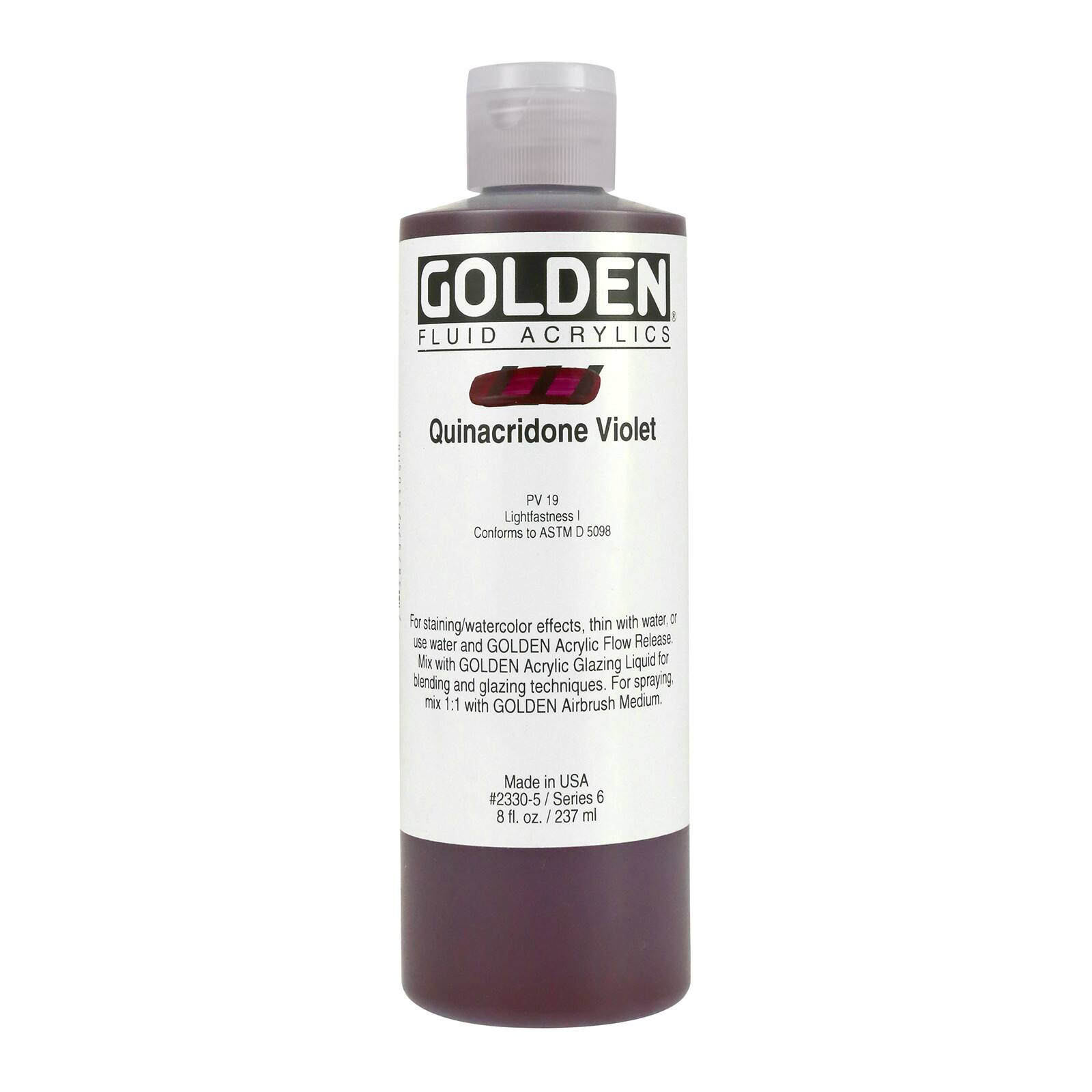 Golden&#xAE; Fluid Acrylics, 8oz.
