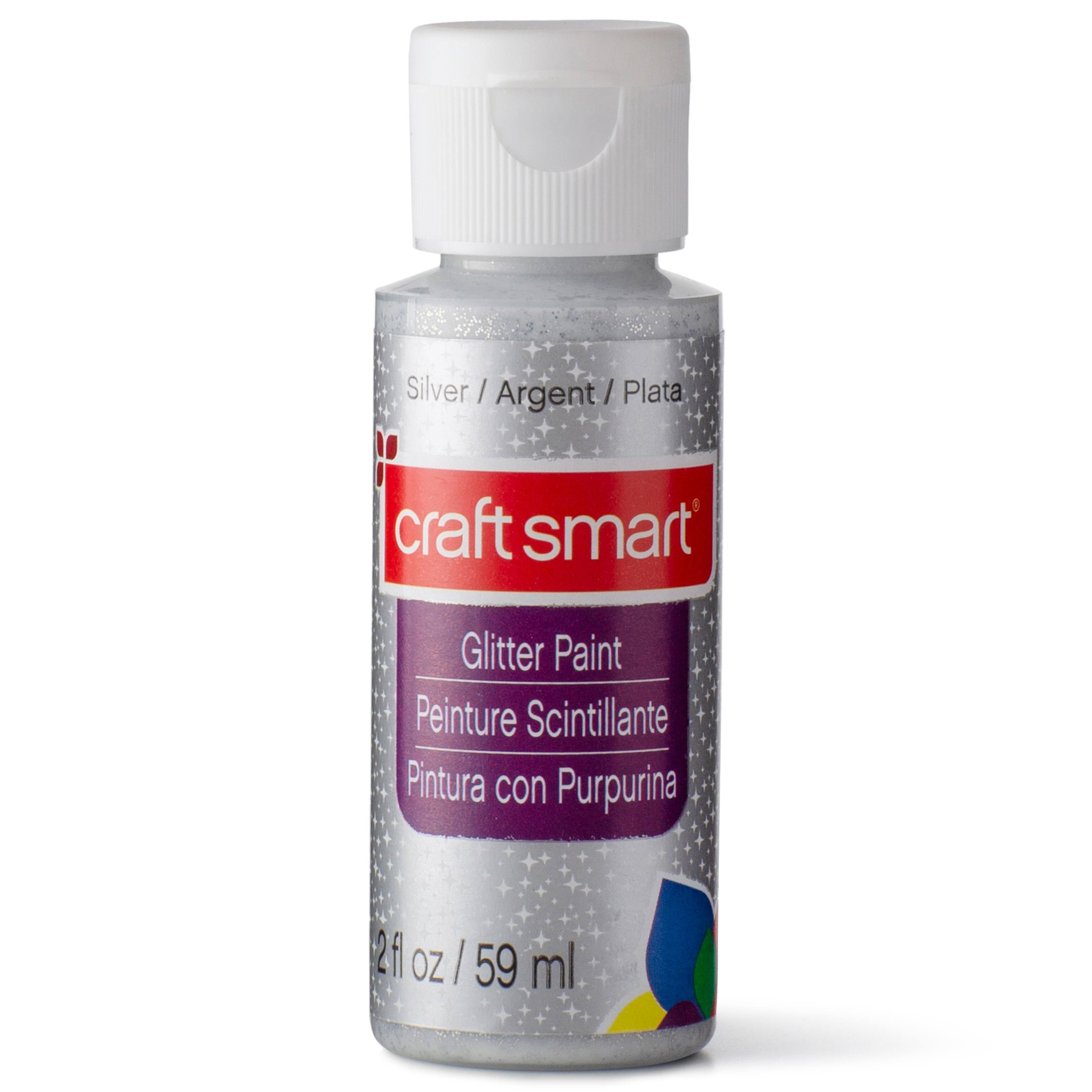 12 Pack: Glitter Paint by Craft Smart&#xAE;, 2oz.