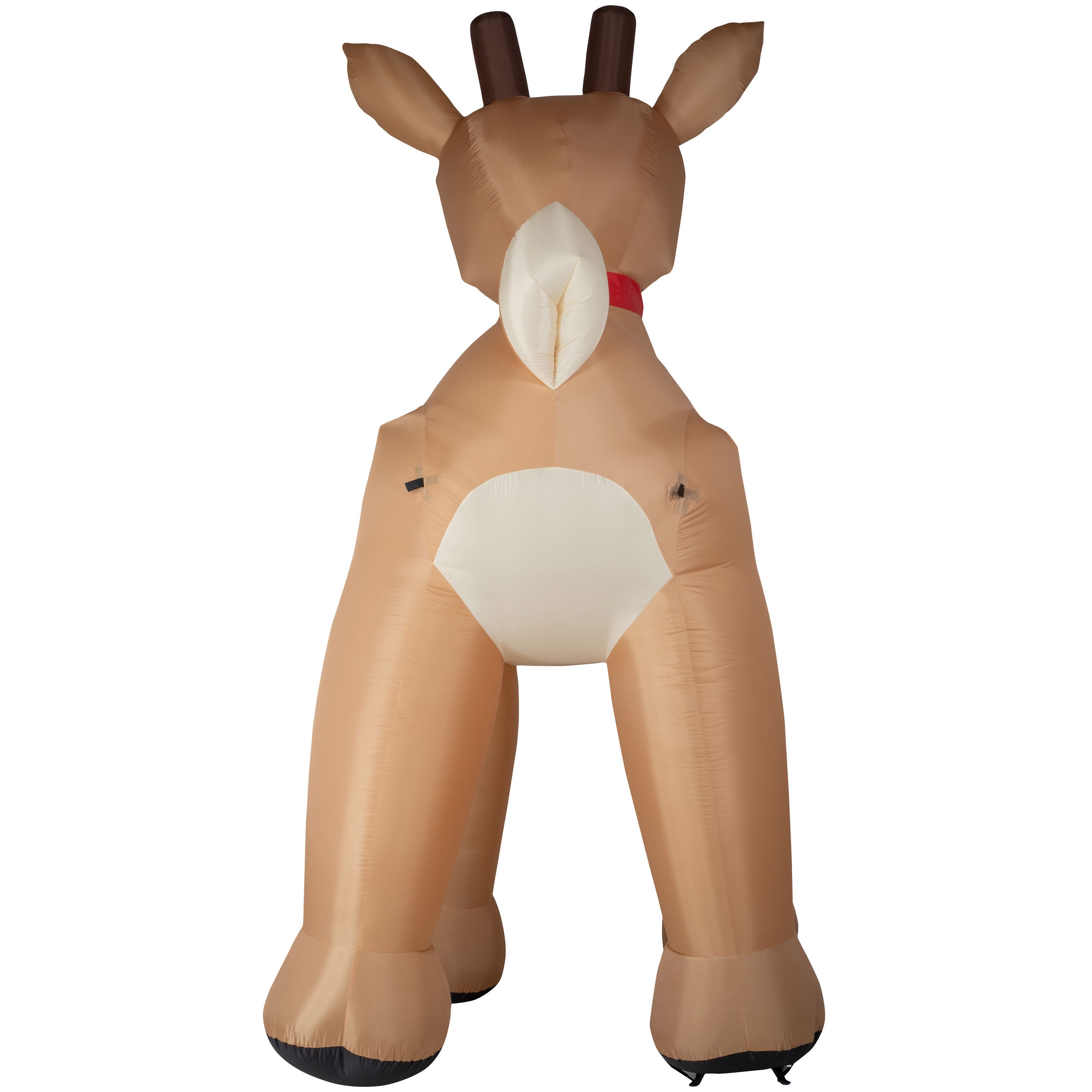 14ft. Airblown&#xAE; Inflatable Standing Rudolph with Scarf