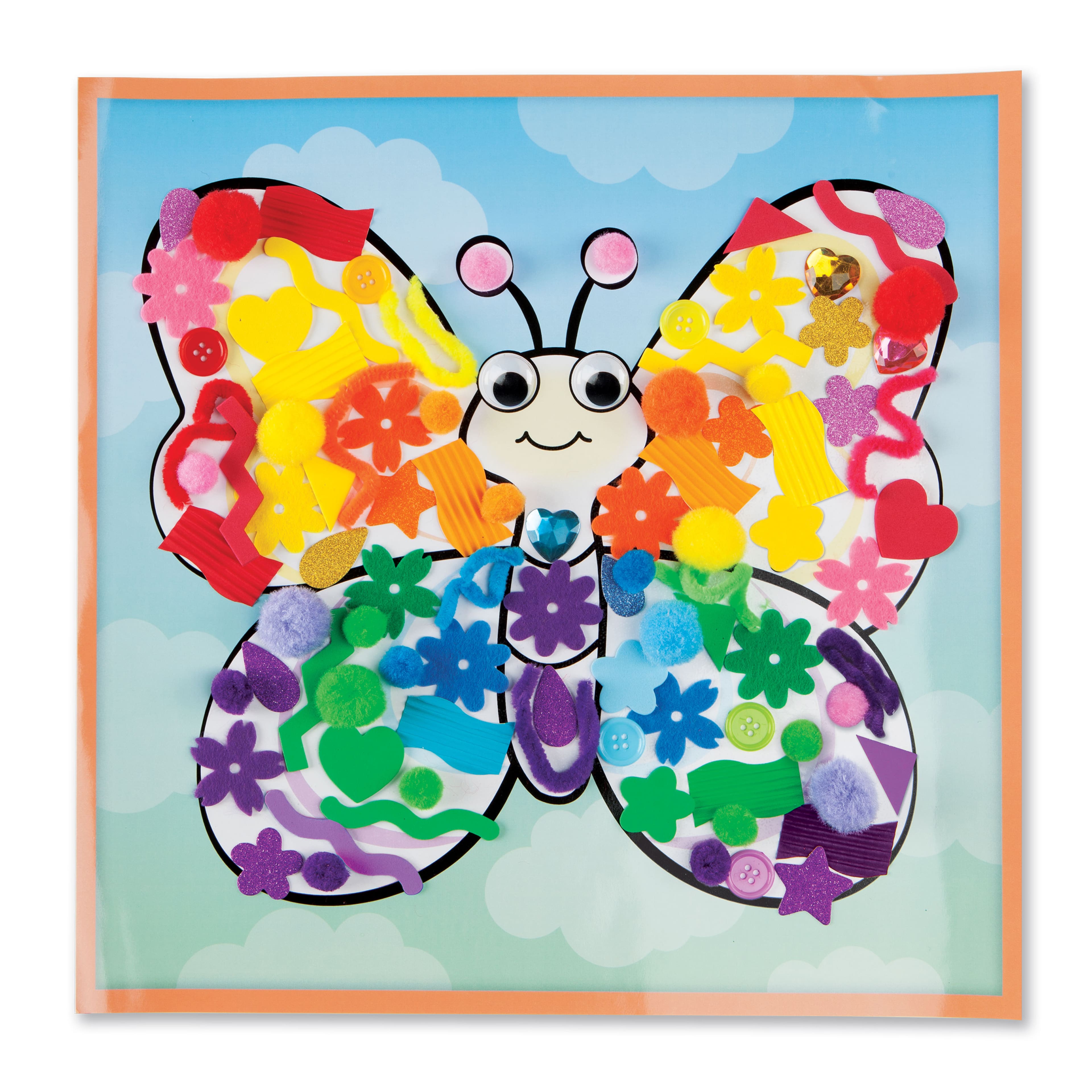 Creativity for Kids® Butterfly Sticky Wall Art