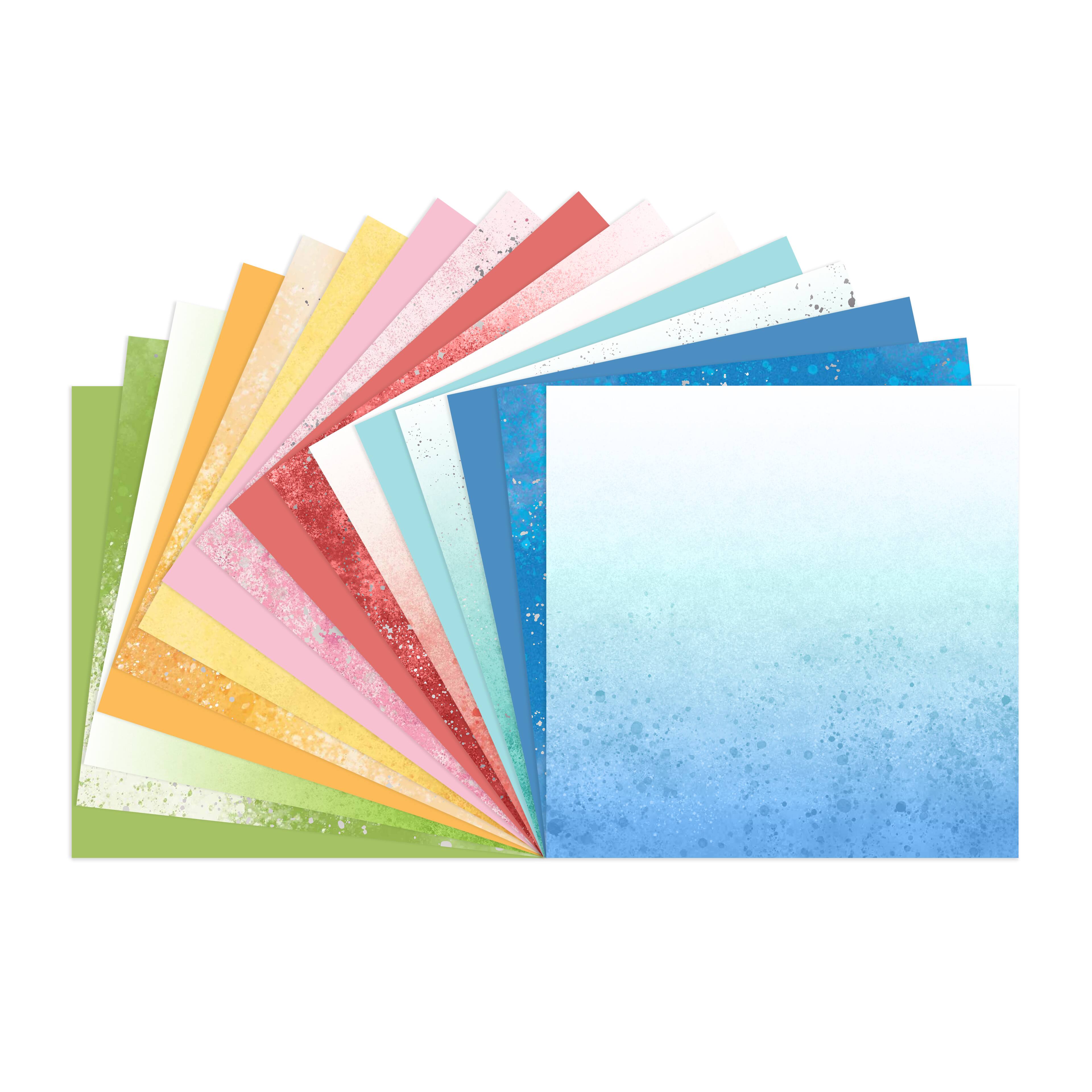 Ink Splatter Paper Pad by Recollections™, 12" x 12" Michaels