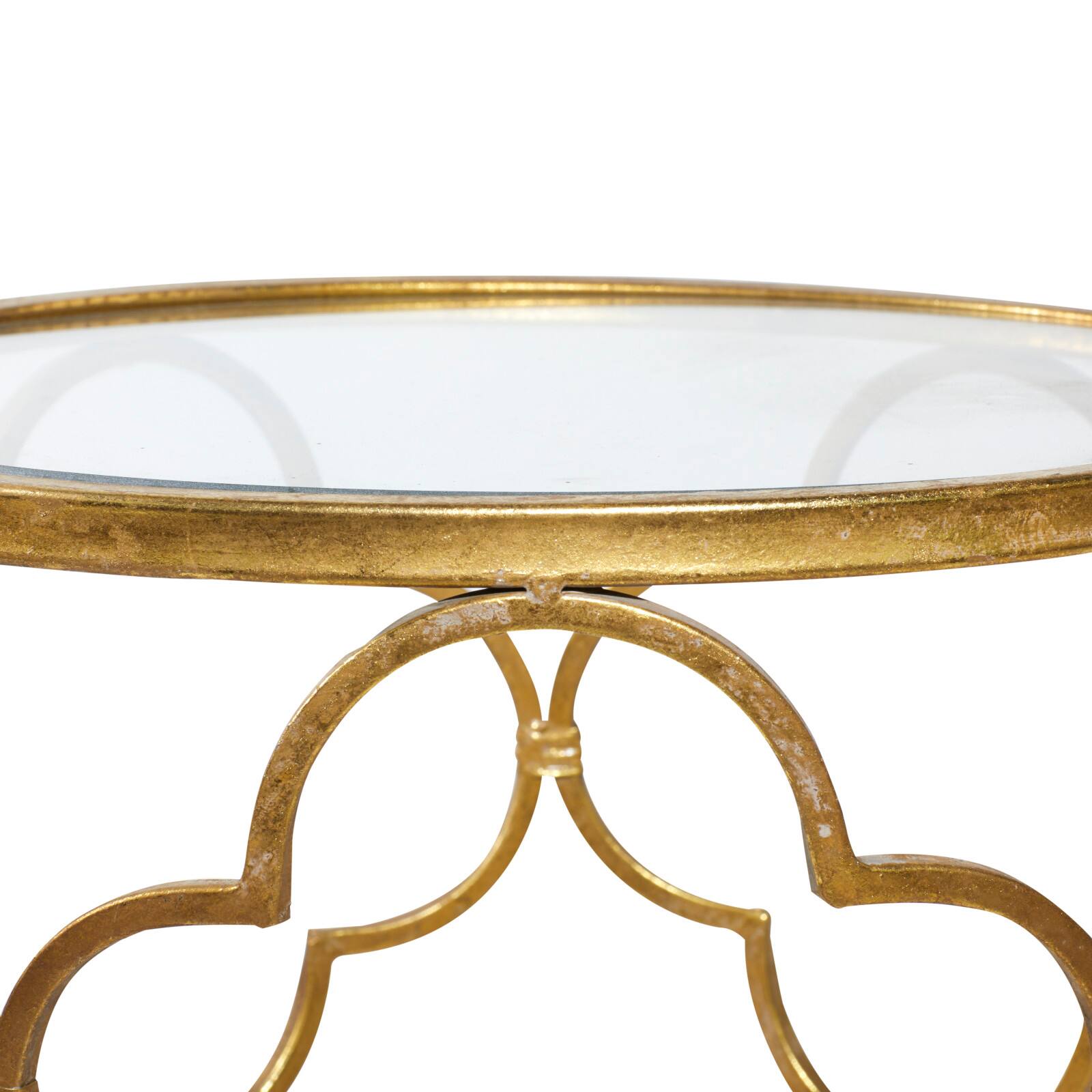 Gold Contemporary Metal Accent Table 20 X 16 Michaels   D400239S 5 