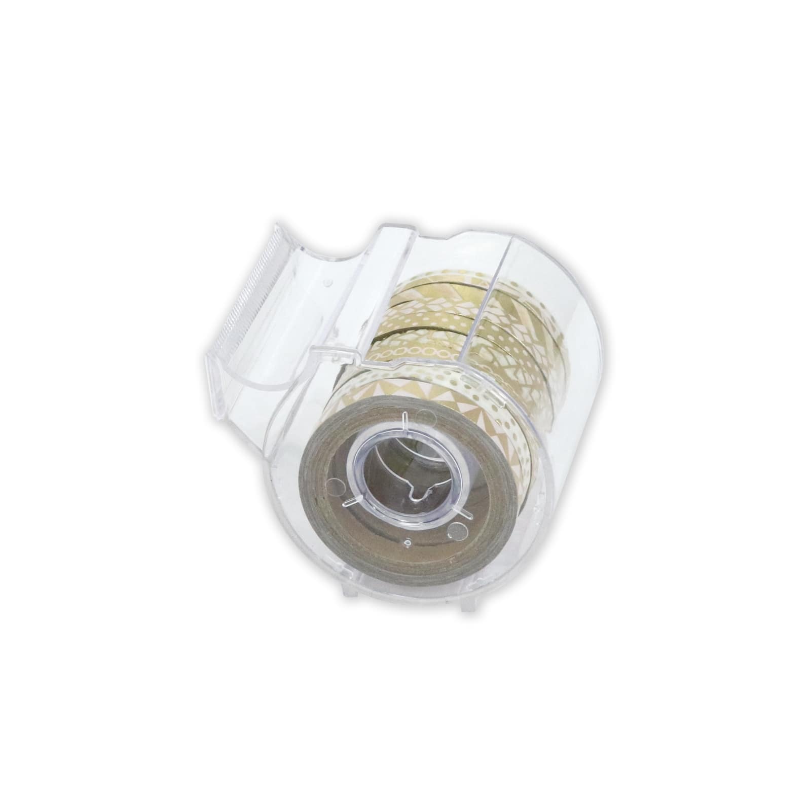 Ensemble de rubans adhésifs washi pour l'artisanat dorés métallisés avec distributeur de Recollections