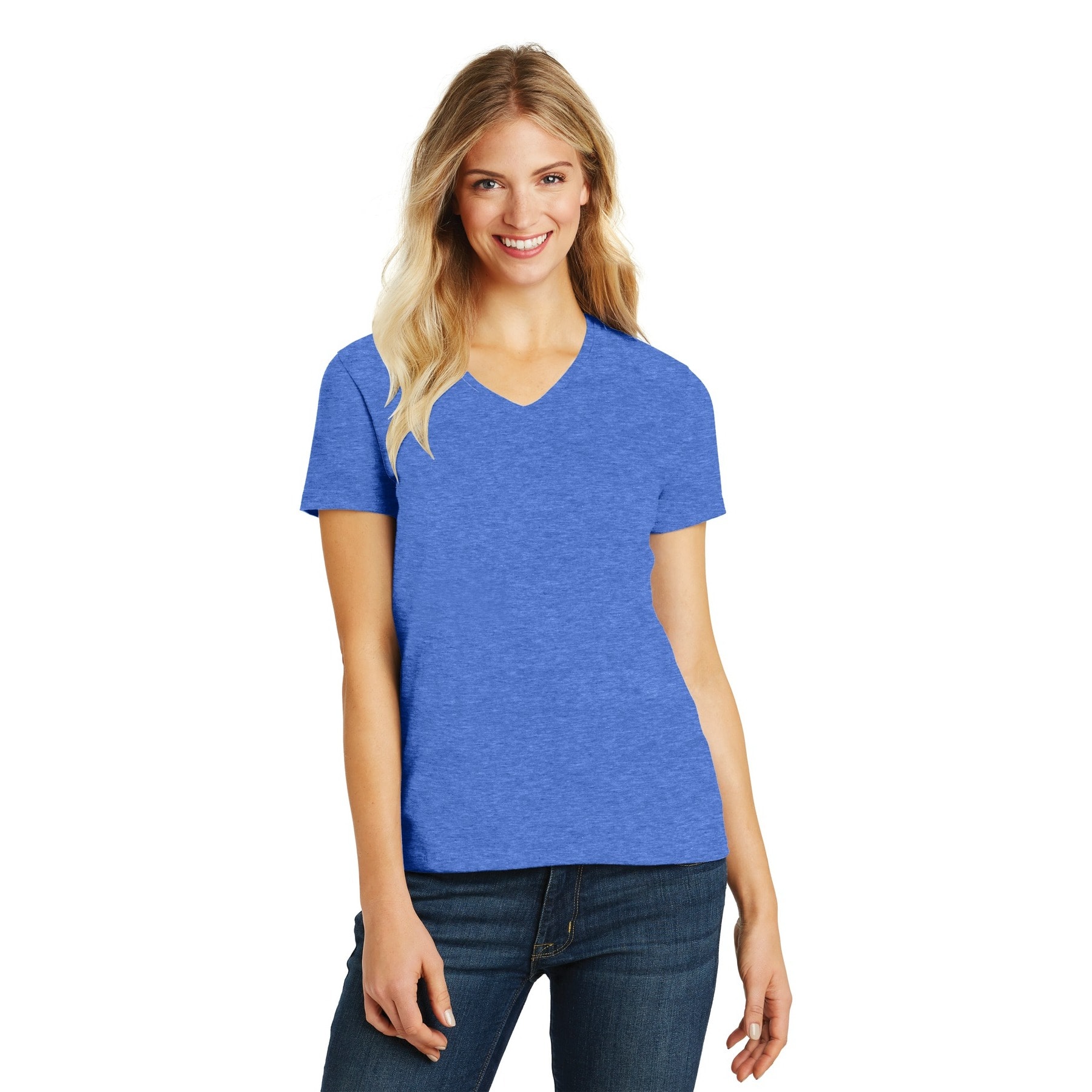 District® Women's Perfect Blend® V-Neck T-Shirt