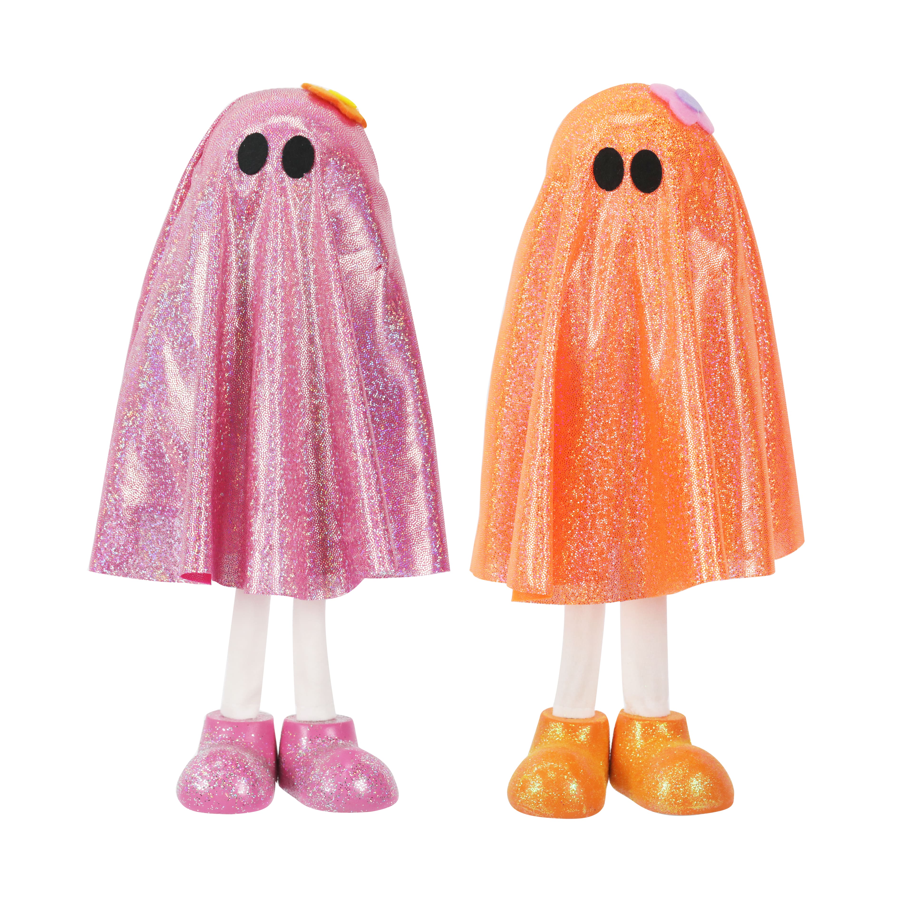 Assorted 11&#x22; Sparkly Standing Ghost by Ashland&#xAE;