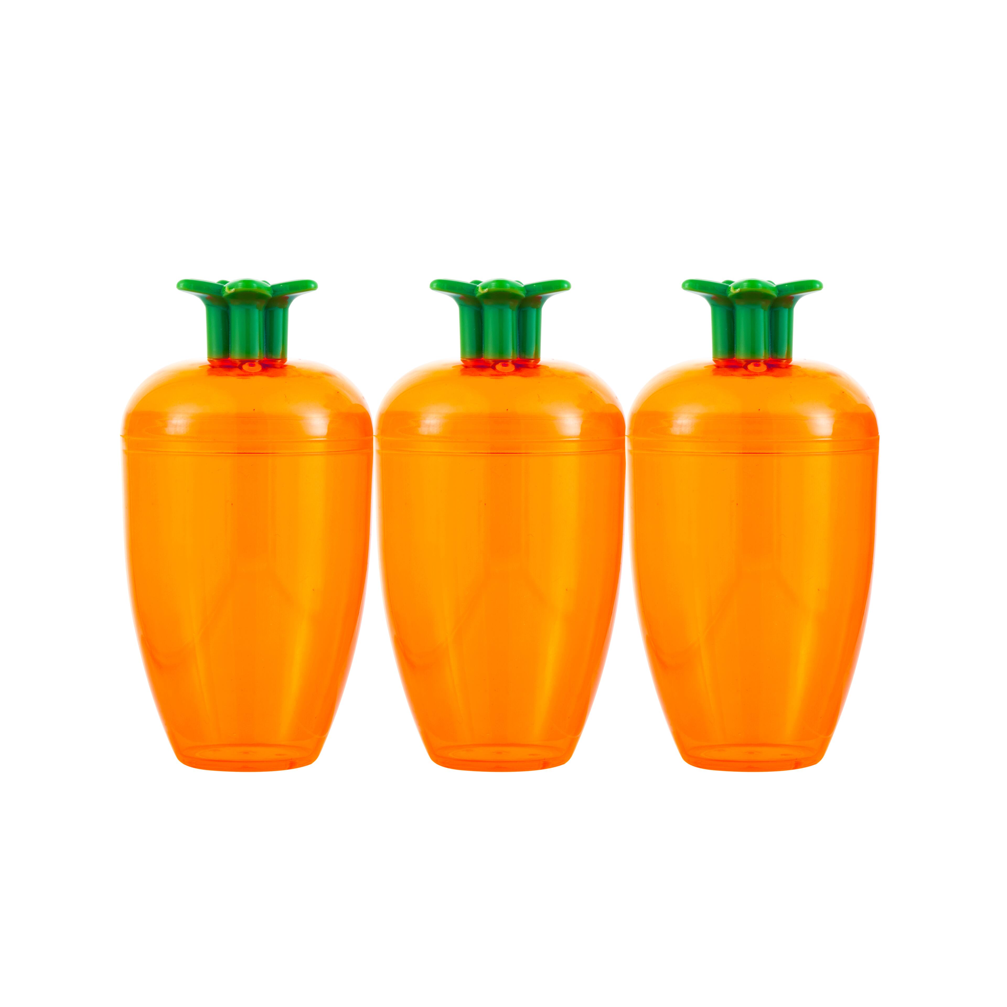 Orange Plastic Carrot Easter Eggs by Creatology™, 3ct. | Michaels