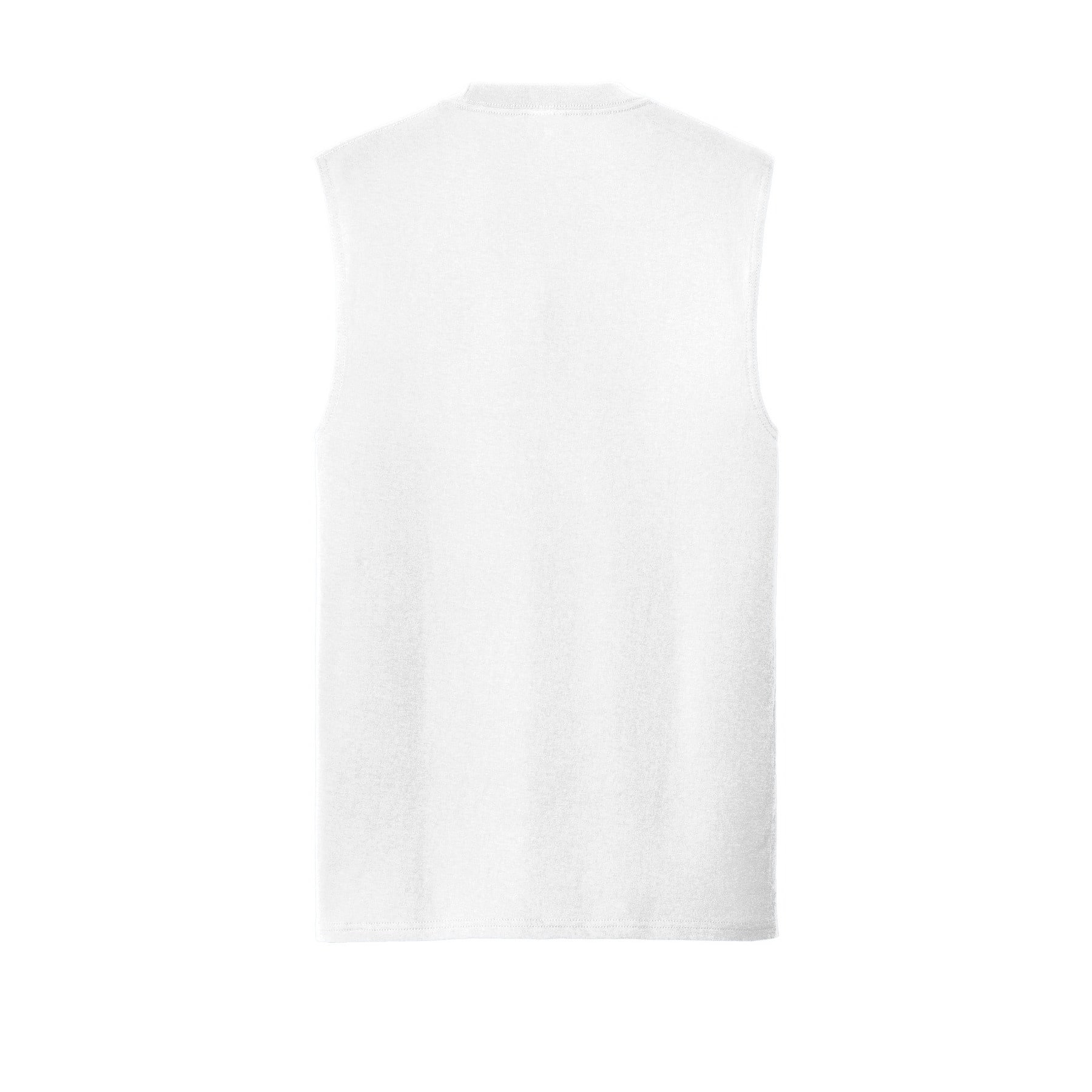 Port & Company® Men's Core Cotton Sleeveless T-Shirt