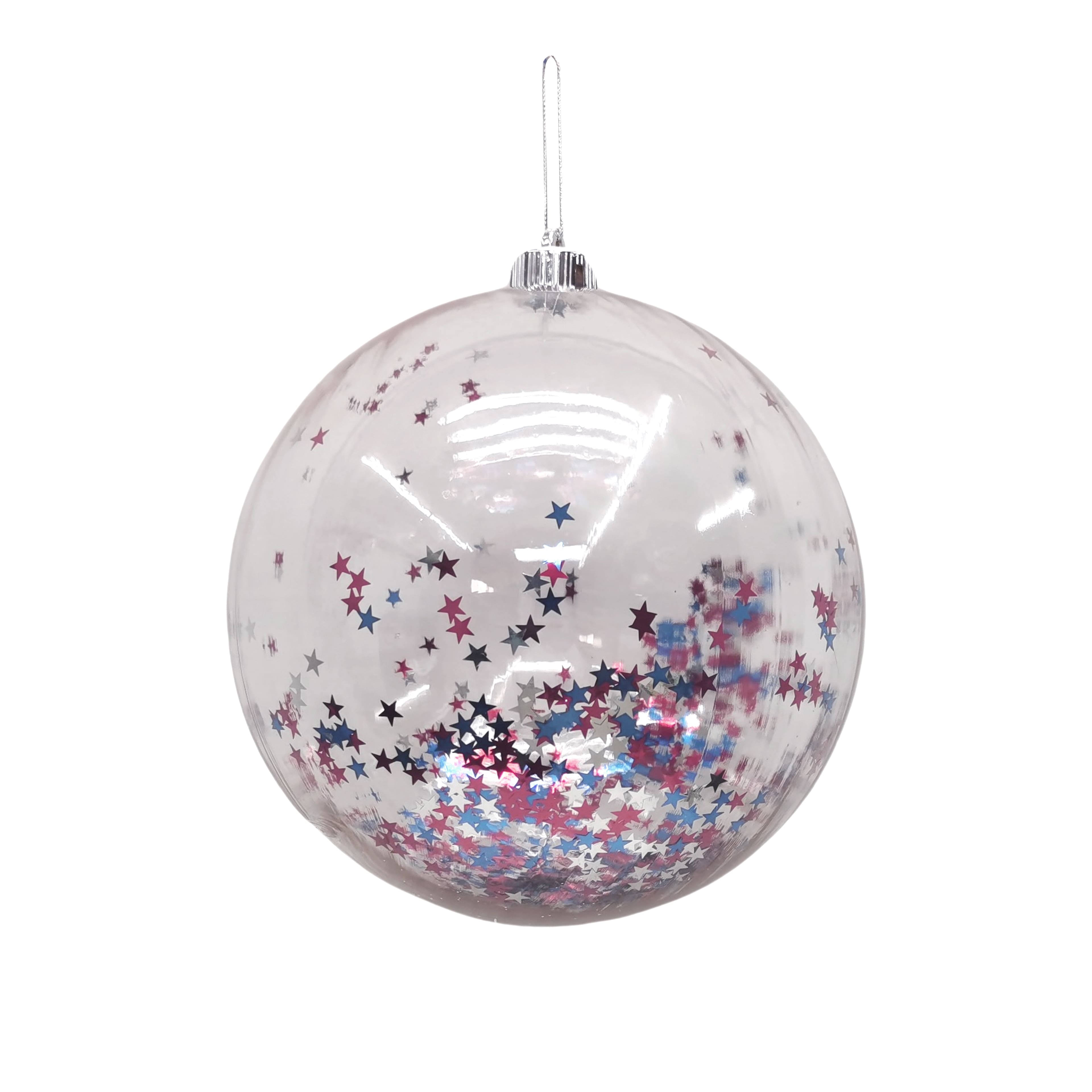 Assorted 8.5&#x22; Patriotic Ball Ornament, 1pc. by Celebrate It&#x2122;
