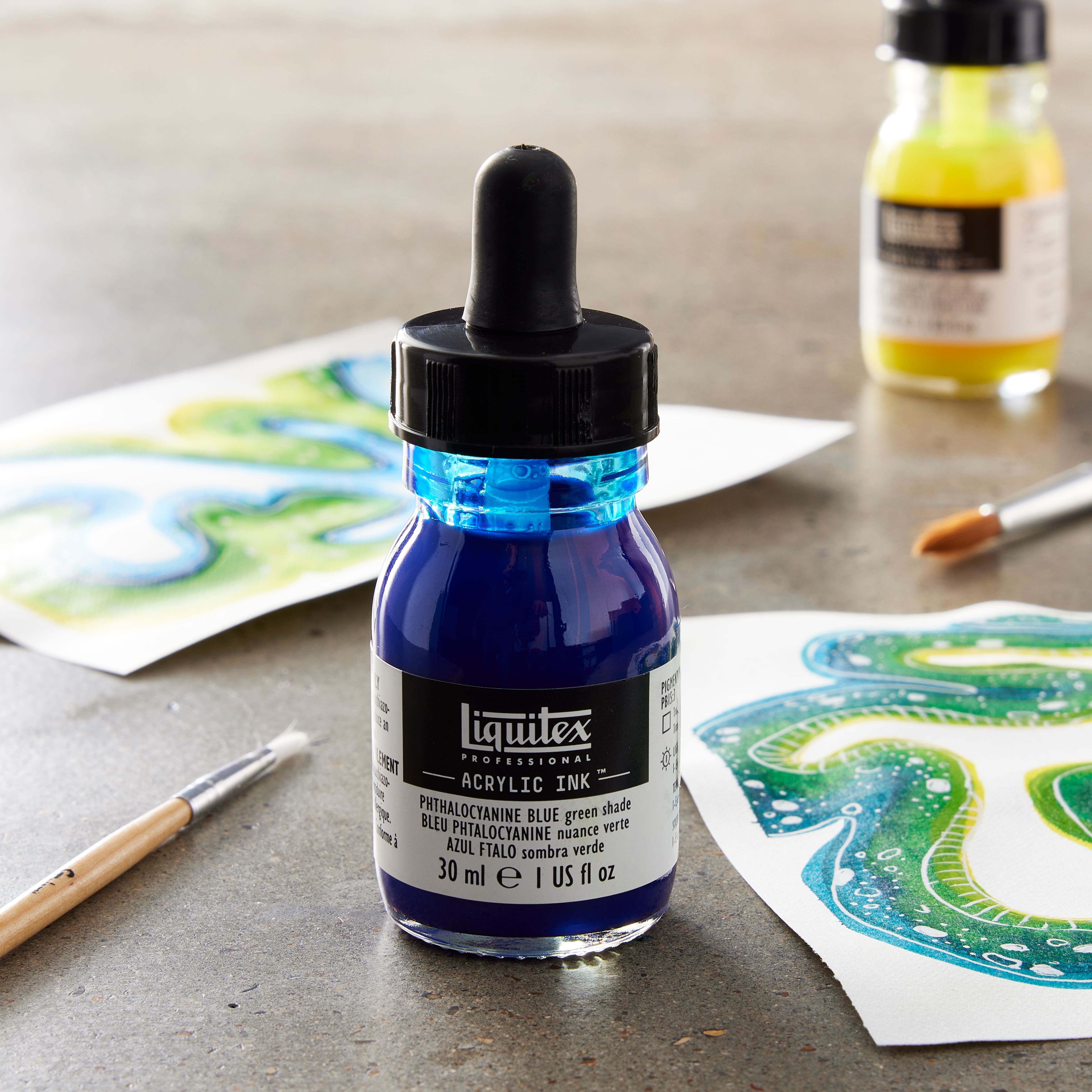 Encre acrylique Professional Acrylic Ink de Liquitex, 30 ml